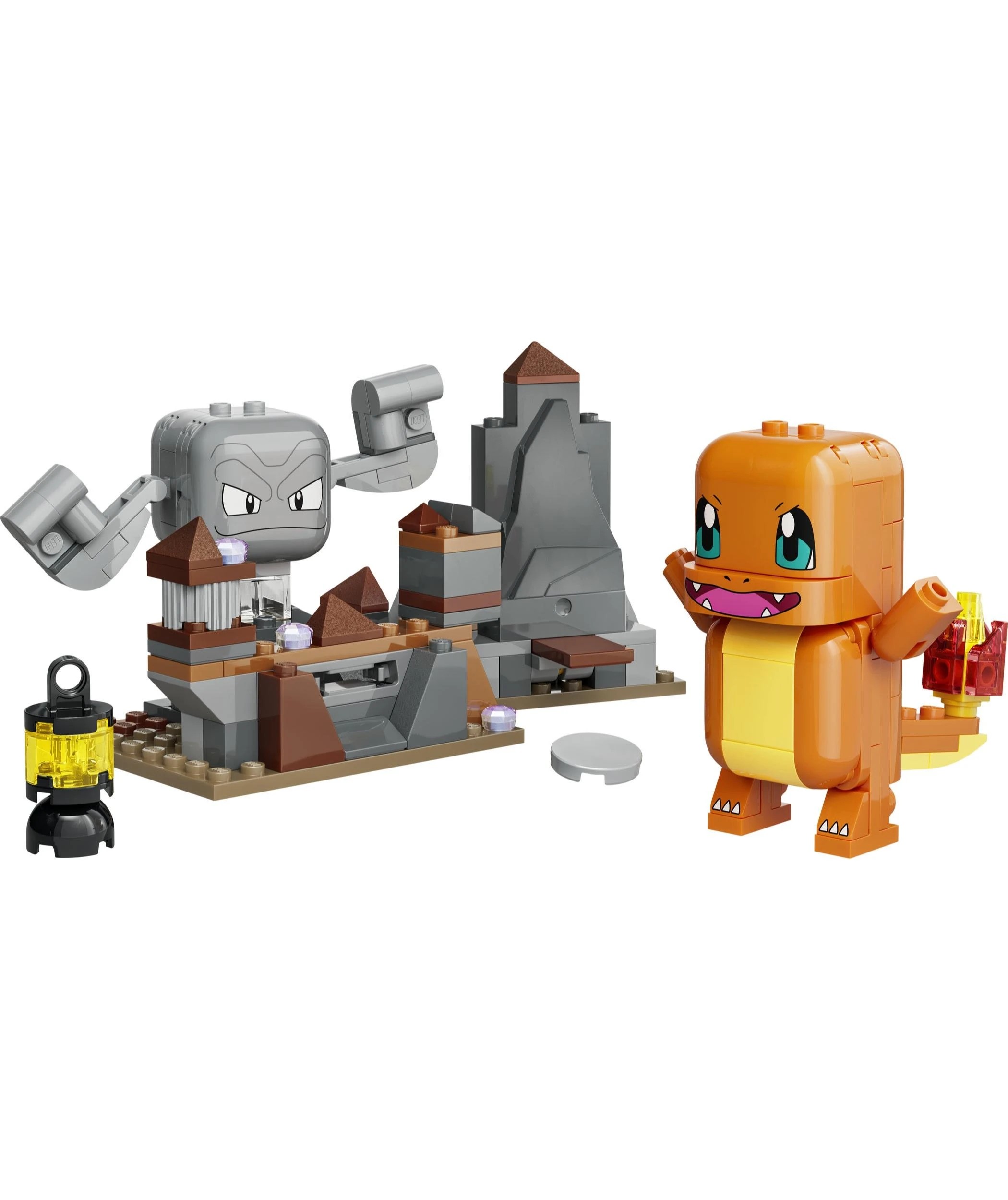 3 LEGO Pokemon SMART Play: Charmander and Geodude's Cavern Clash 72157, 3 of 11