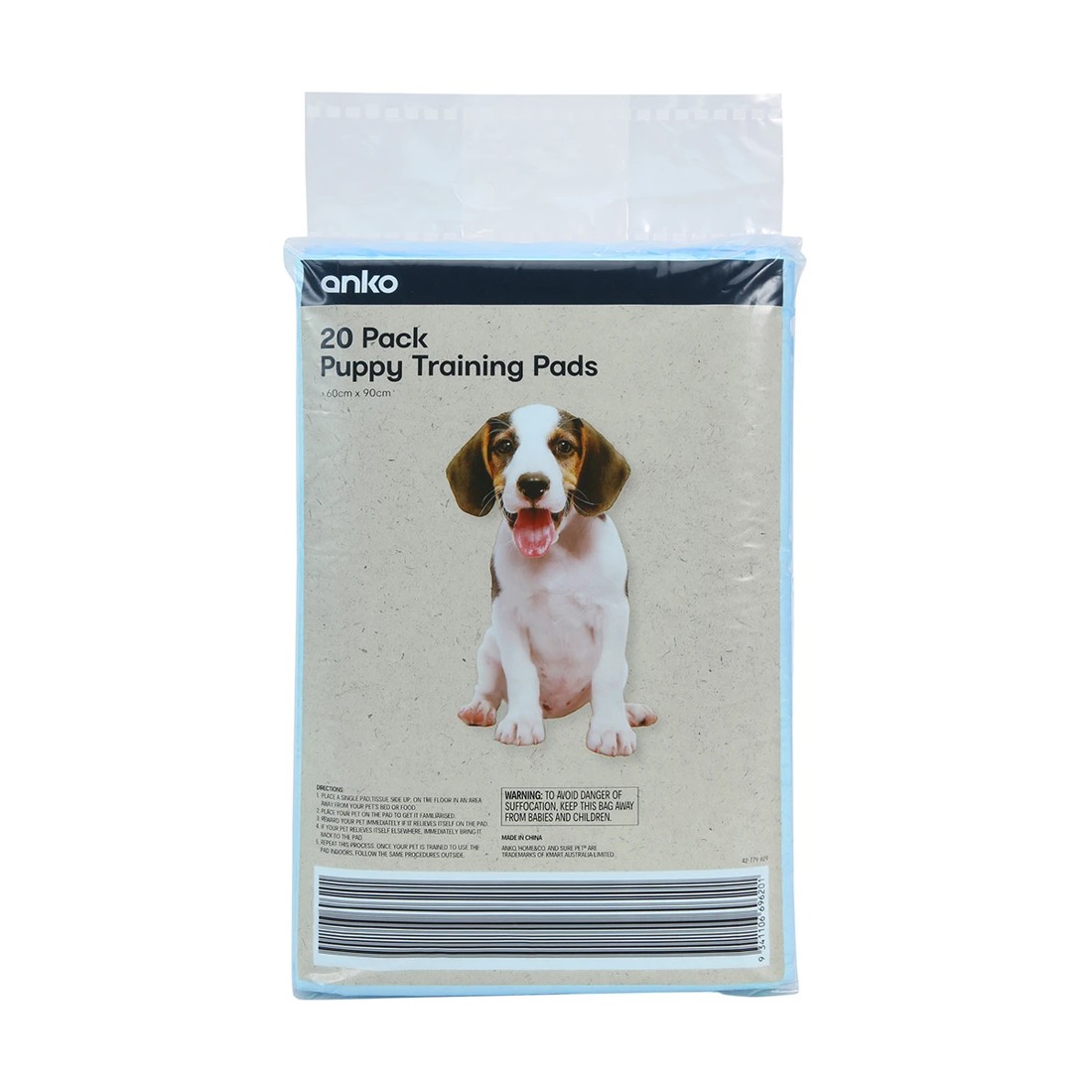 1 Puppy Training Pads 60cm x 90cm 20 Pack, 1 of 8
