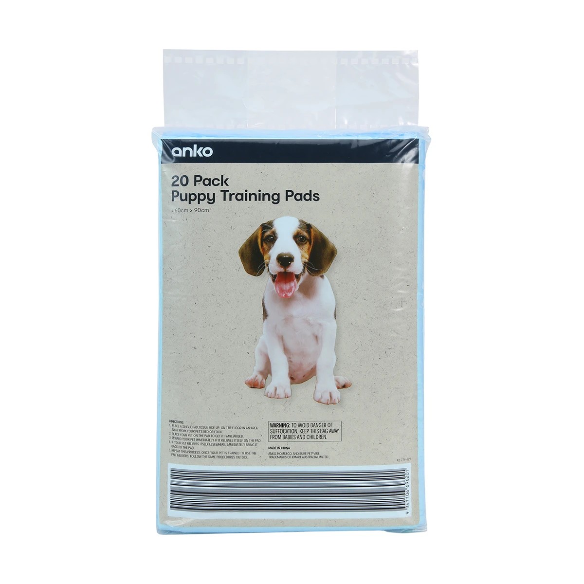1 Puppy Training Pads 60cm x 90cm 20 Pack, 1 of 8