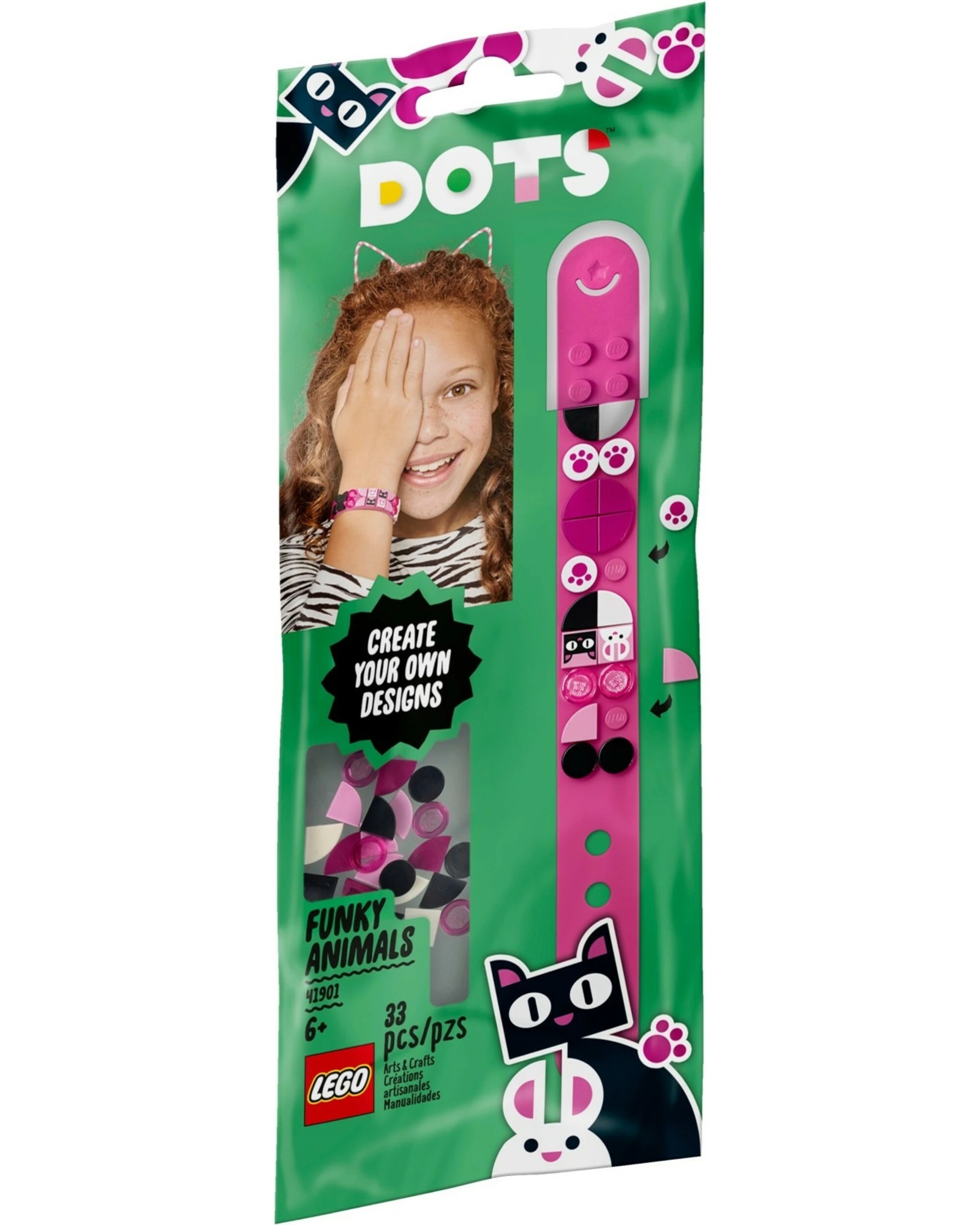 1 LEGO 41901 Funky Animals Bracelet - DIY Craft Kit, 1 of 2