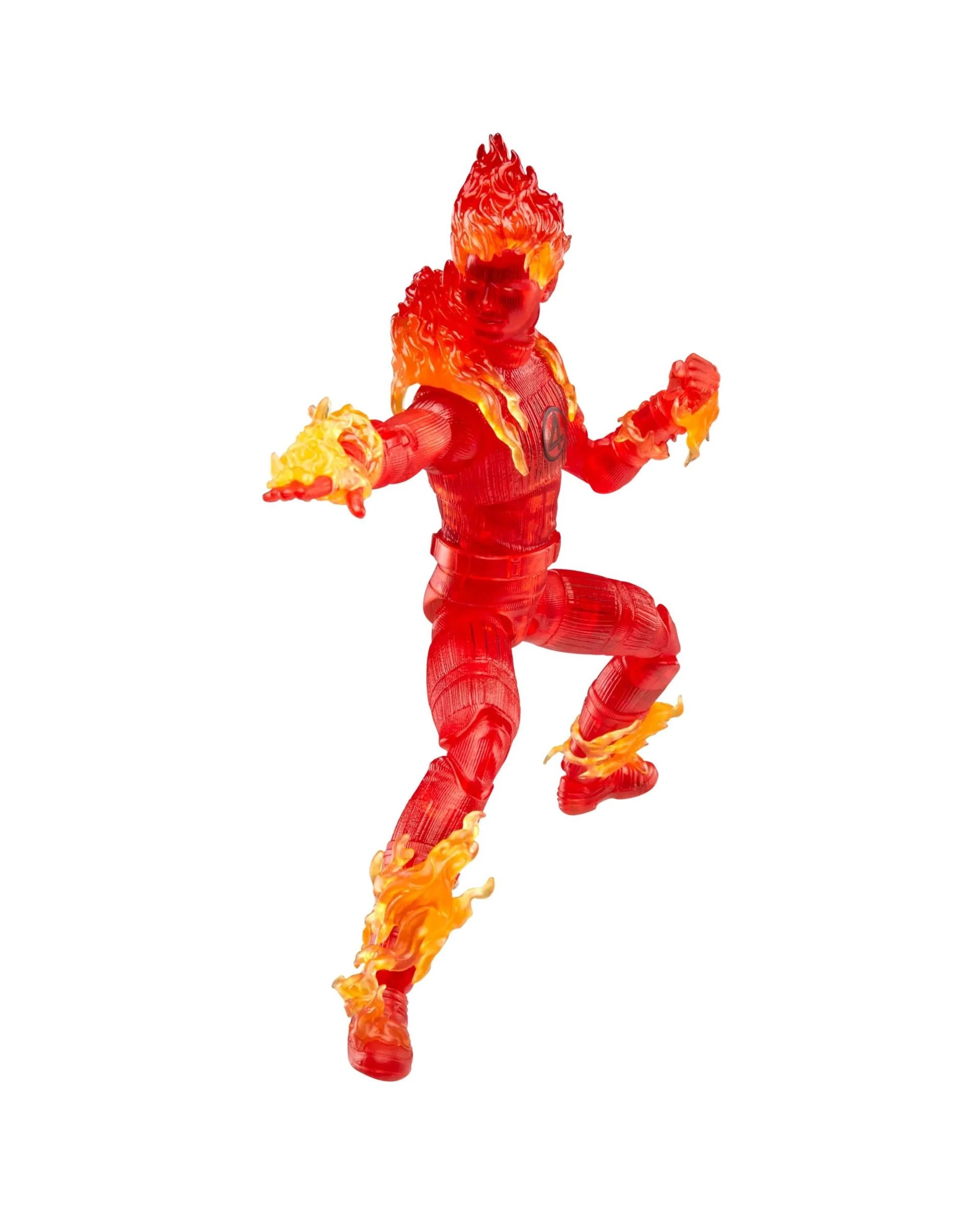 4 Marvel Legends Series: The Fantastic 4 First Steps: Human Torch, 4 of 7