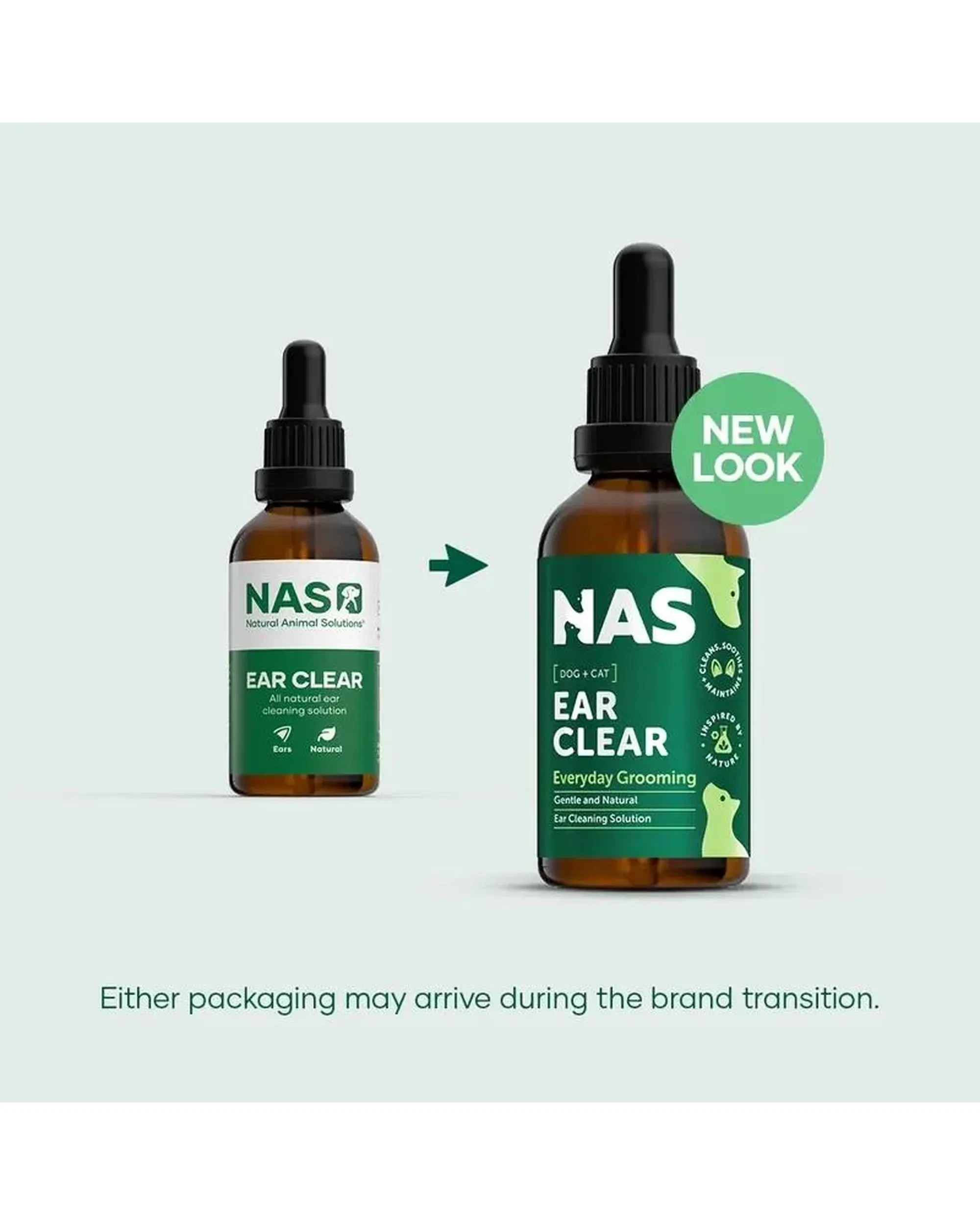 4 NAS Ear Clear Everyday Grooming Ear Cleaning Solution for Dogs & Cats 50ml, 4 of 8