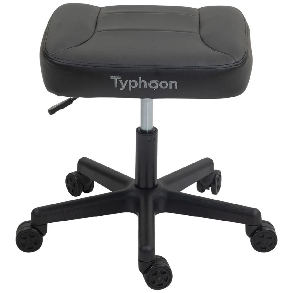 3 Typhoon Gaming Footrest Black, 3 of 10