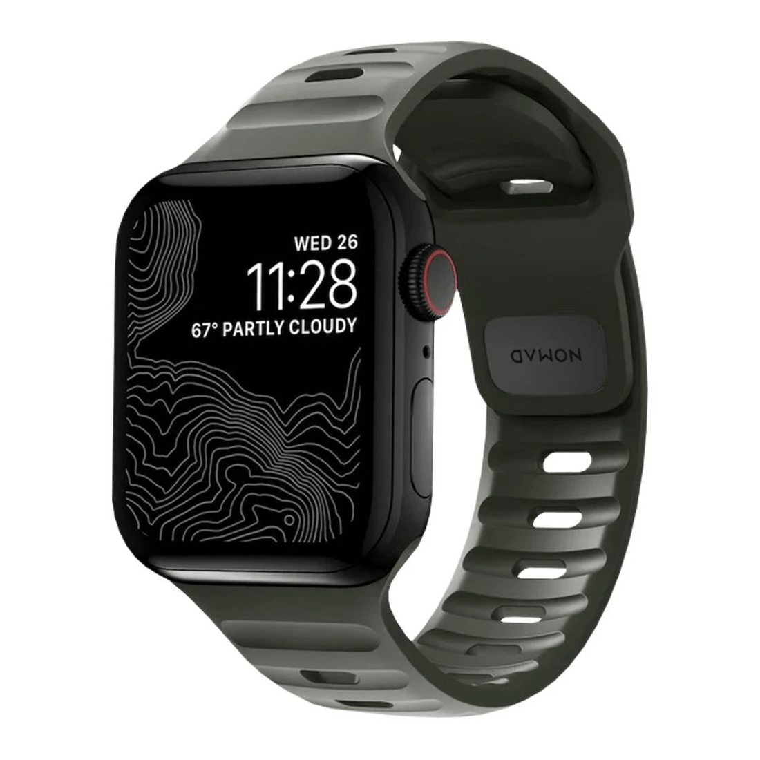 1 Nomad Apple Watch Band Sport 40-42mm Green, 1 of 4