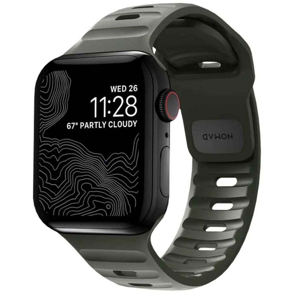 1 Nomad Apple Watch Band Sport 40-42mm Green, 1 of 4