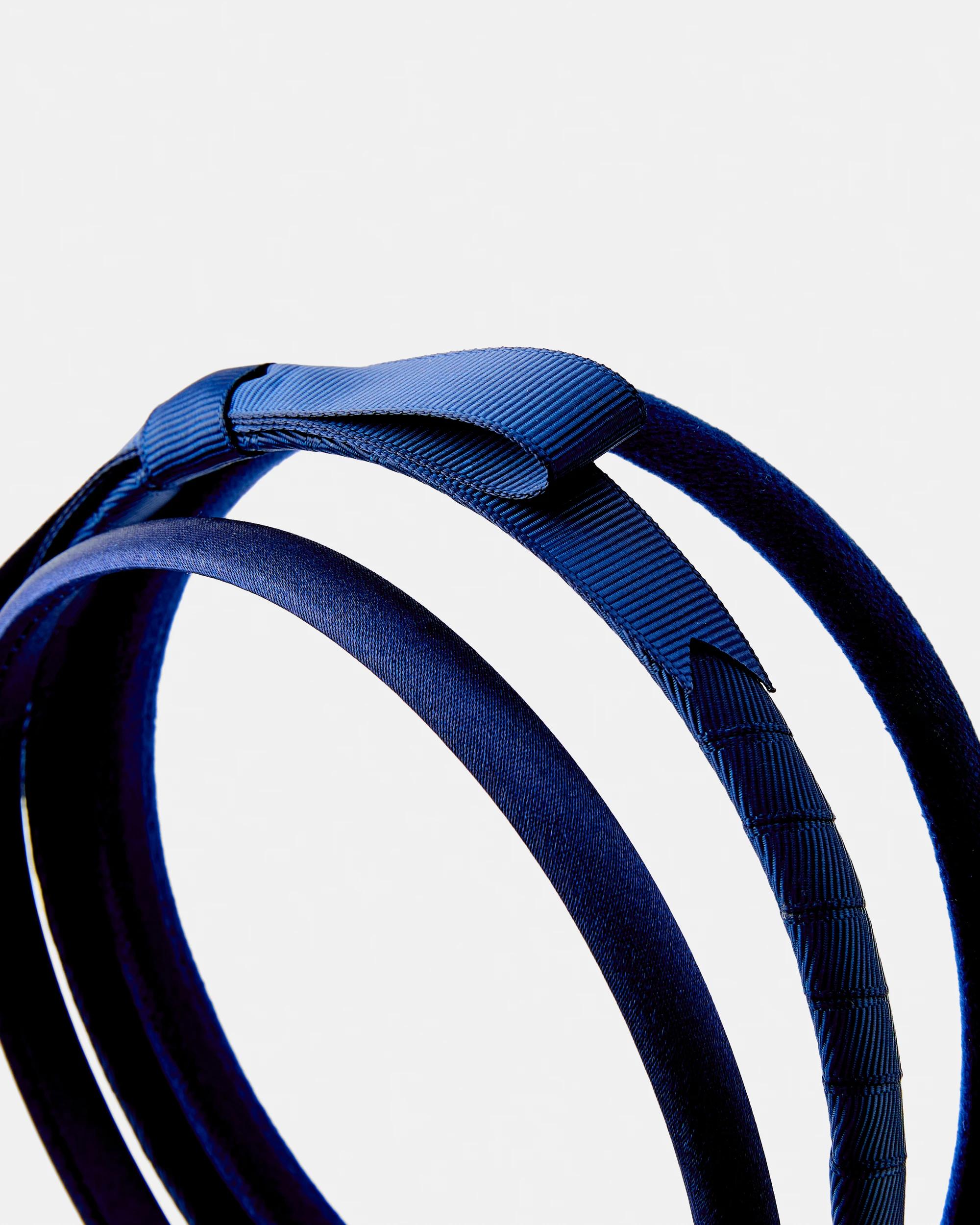 2 3 Pack School Headbands Nvy Sphire, 2 of 4