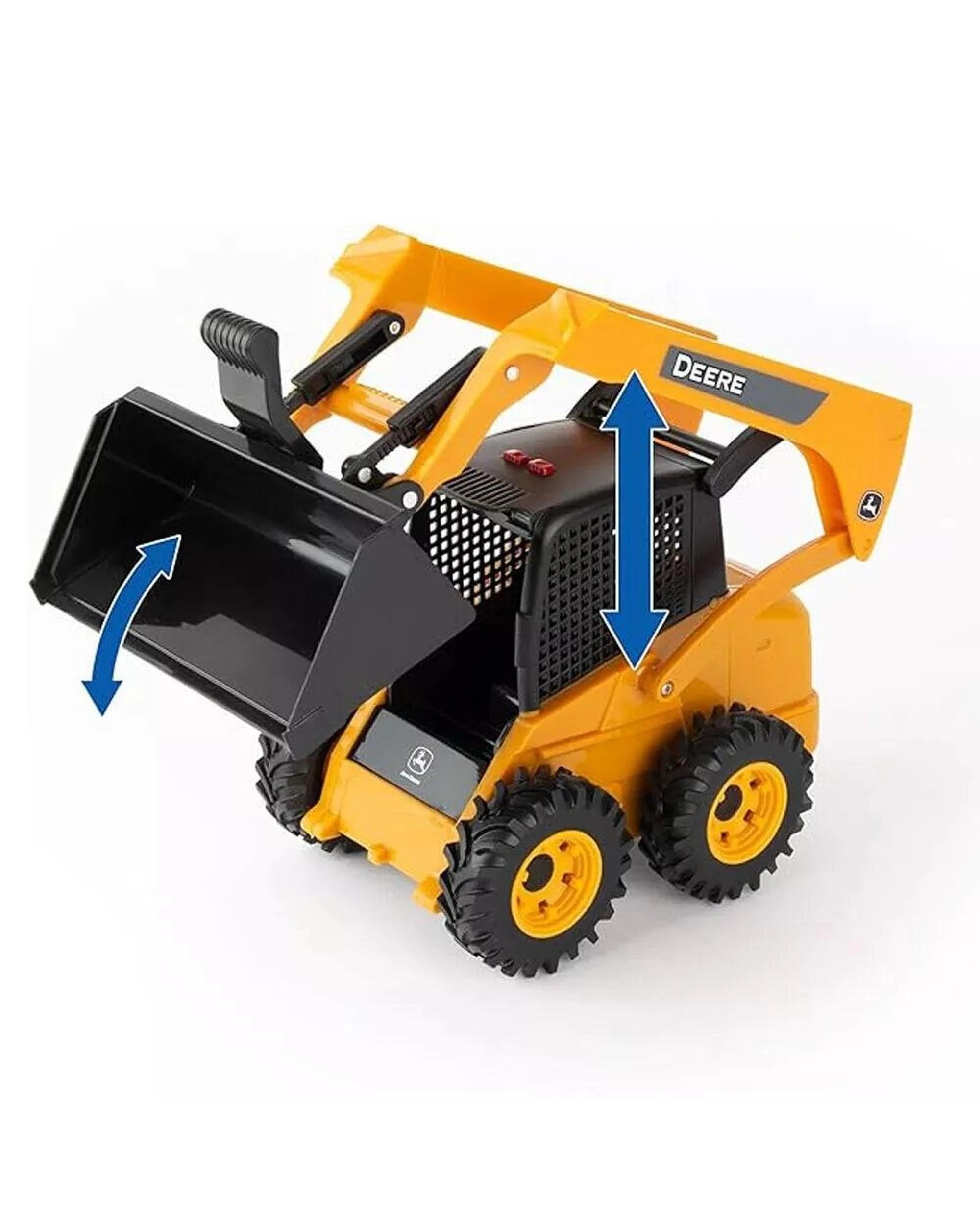 4 John Deere General Motors Construction Vehicle Set w Accessories 1:16 3y, 4 of 4
