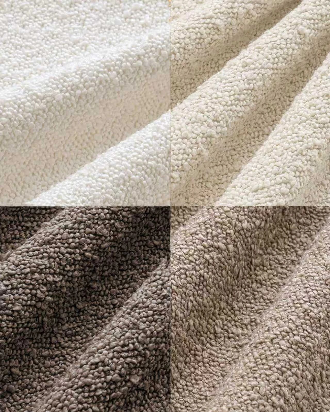 2 Gioia Casa 4-Pack Bouclé Cushion Covers 30x50cm - Mixed Natural, 2 of 3