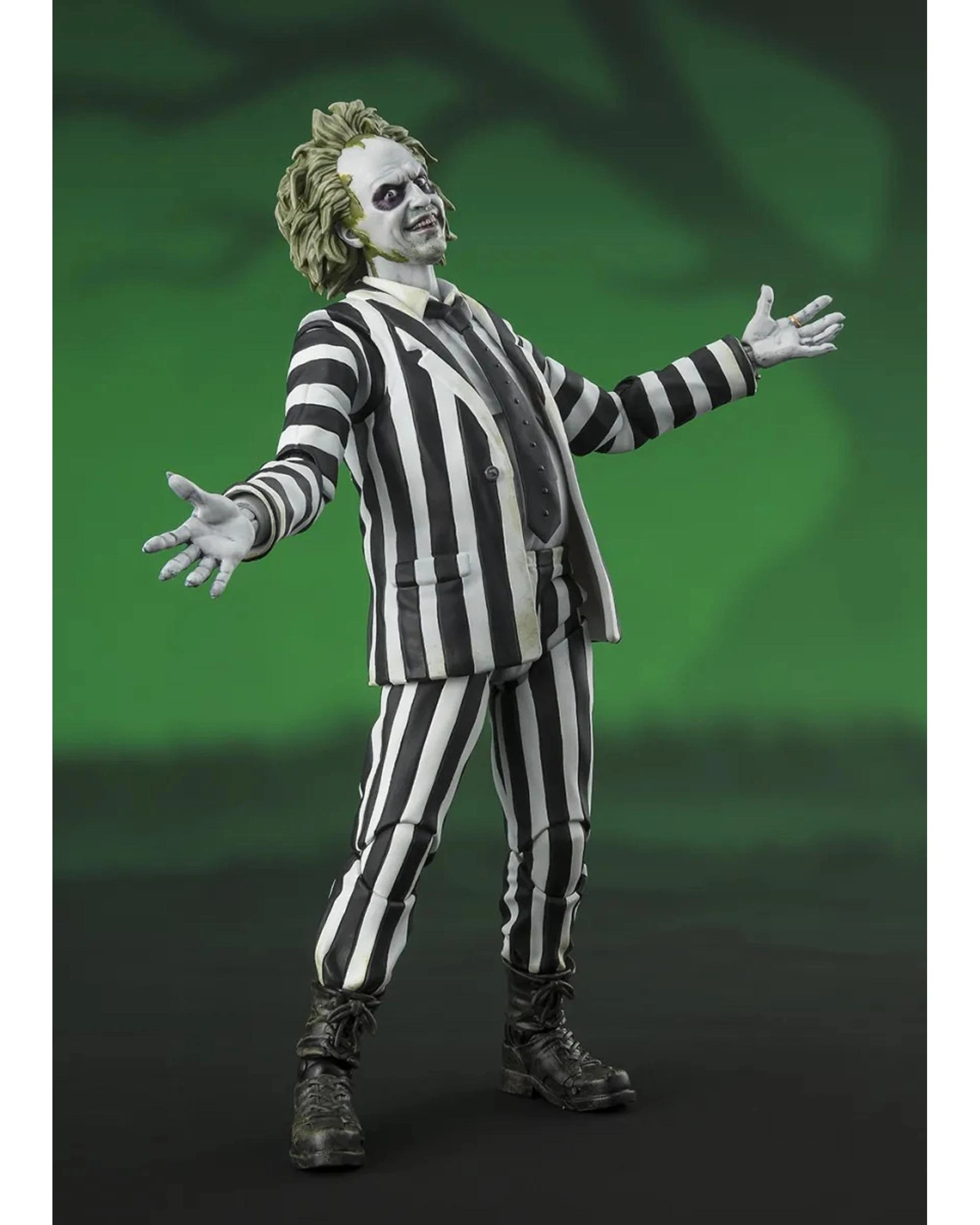 2 Tamashii Nations S.H.Figuarts Beetlejuice 1988 Beetlejuice 6 inch Figure, 2 of 9