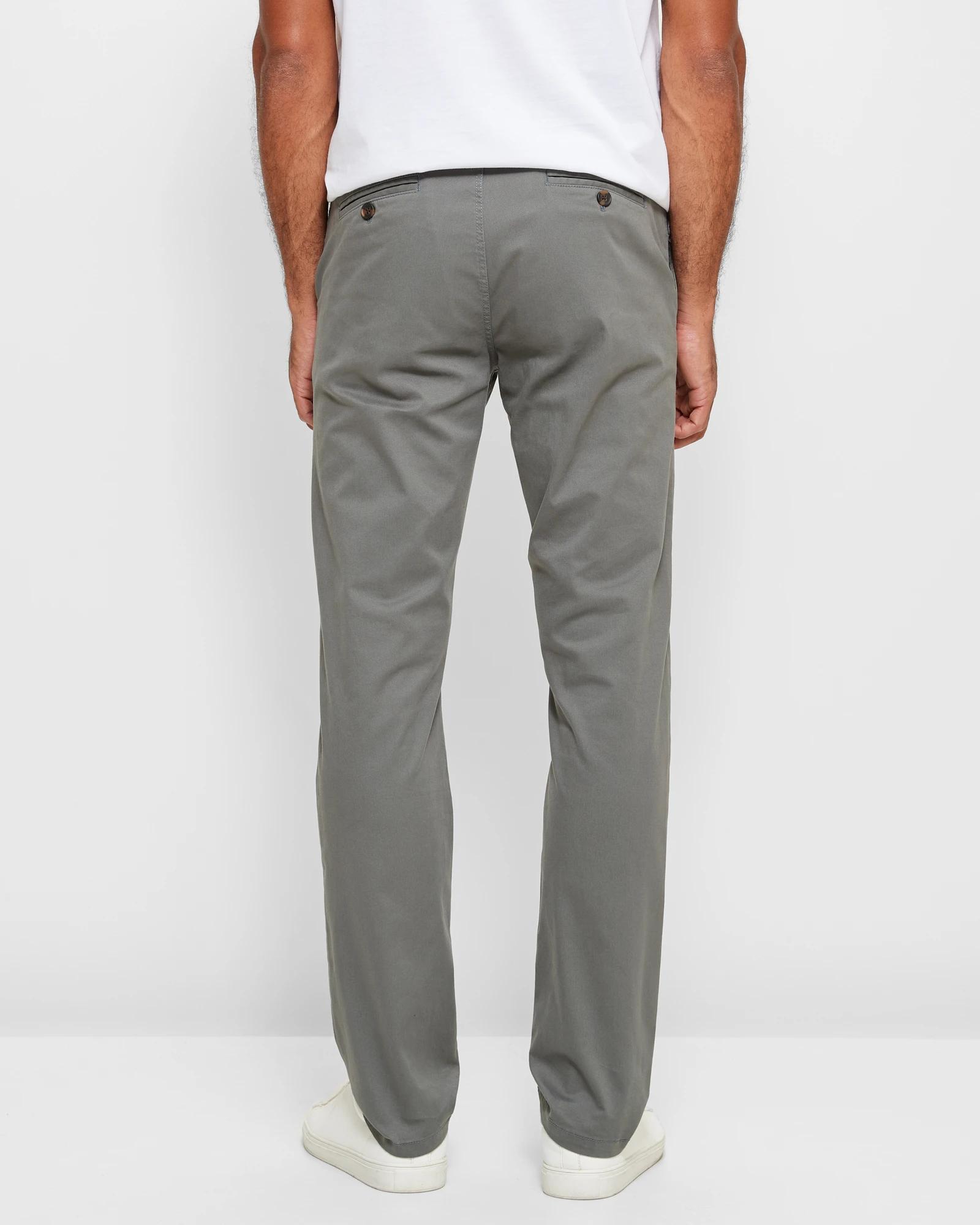 4 Target Straight Chino Pants GUNMETAL, 4 of 5