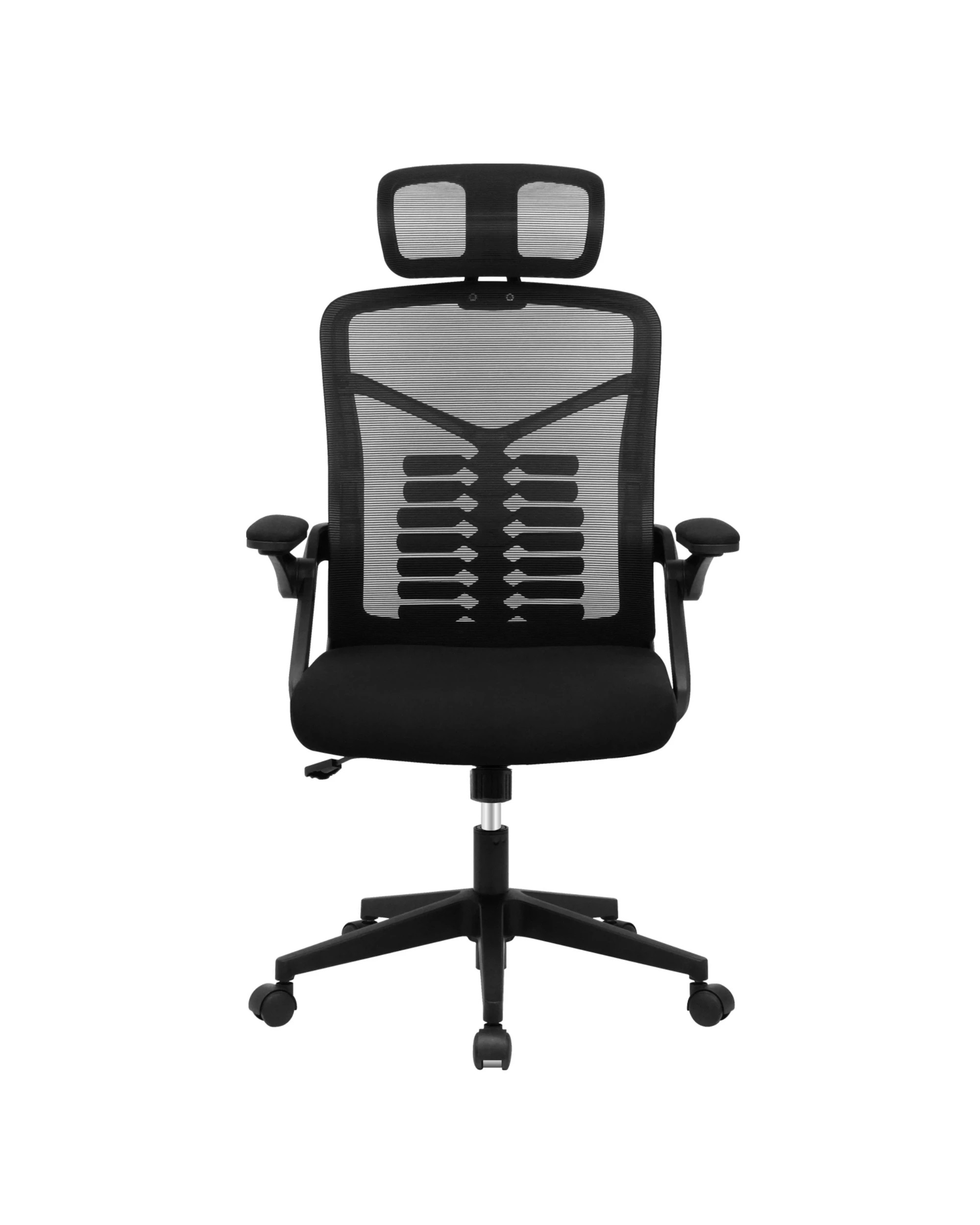 5 Advwin Ergonomic Mesh Office Chair Flip-up Armrest - Black, 5 of 8