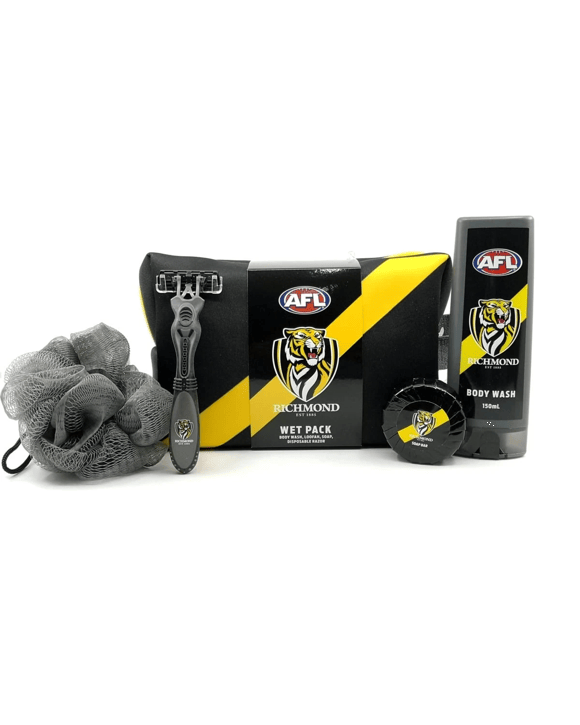 AFL Richmond Tigers Wet Pack with Accessories