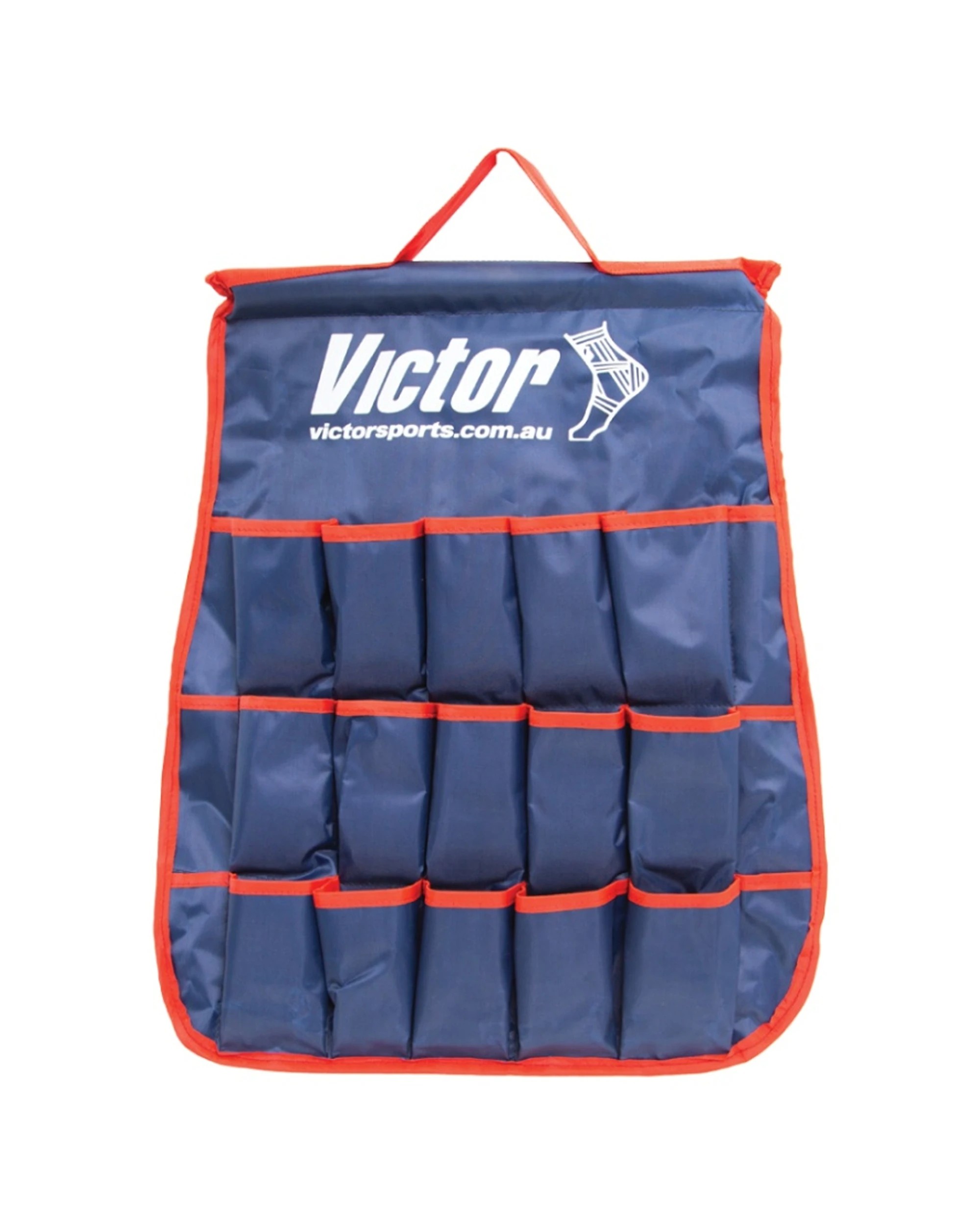 1 Victor Sports Tag Belt Holder With 30 Pockets And Carry Handle Storage Bag - Multi, 1 of 1