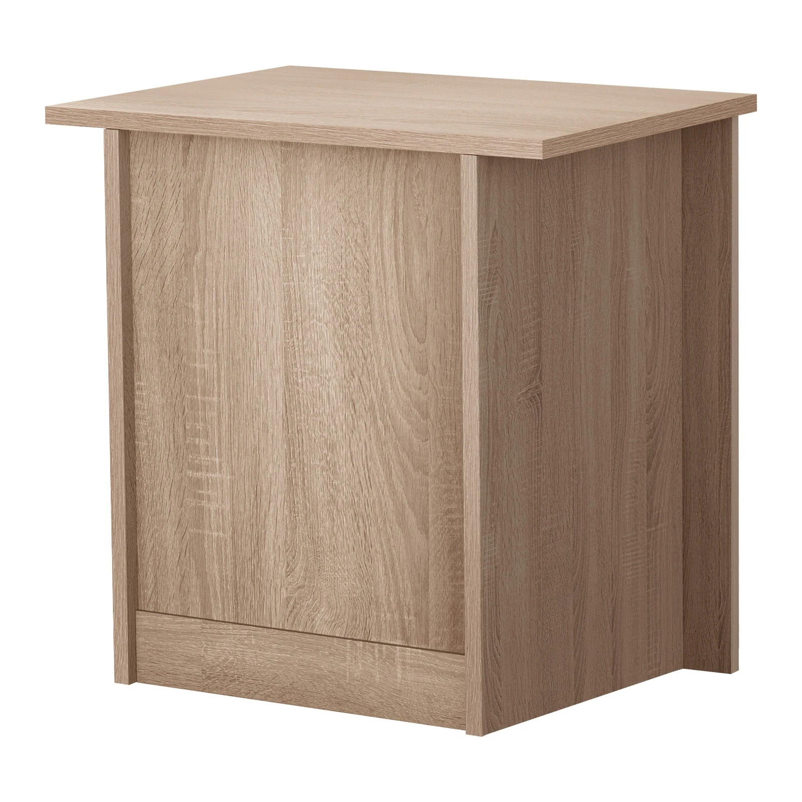 9 Alfordson Bedside Table Nightstand Storage Cabinet Side Table Classic - Oak, 9 of 10