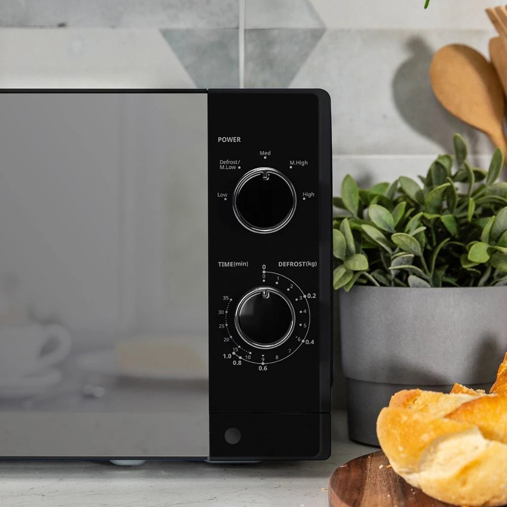 6 Russell Hobbs Compact 20L Microwave Black, 6 of 8
