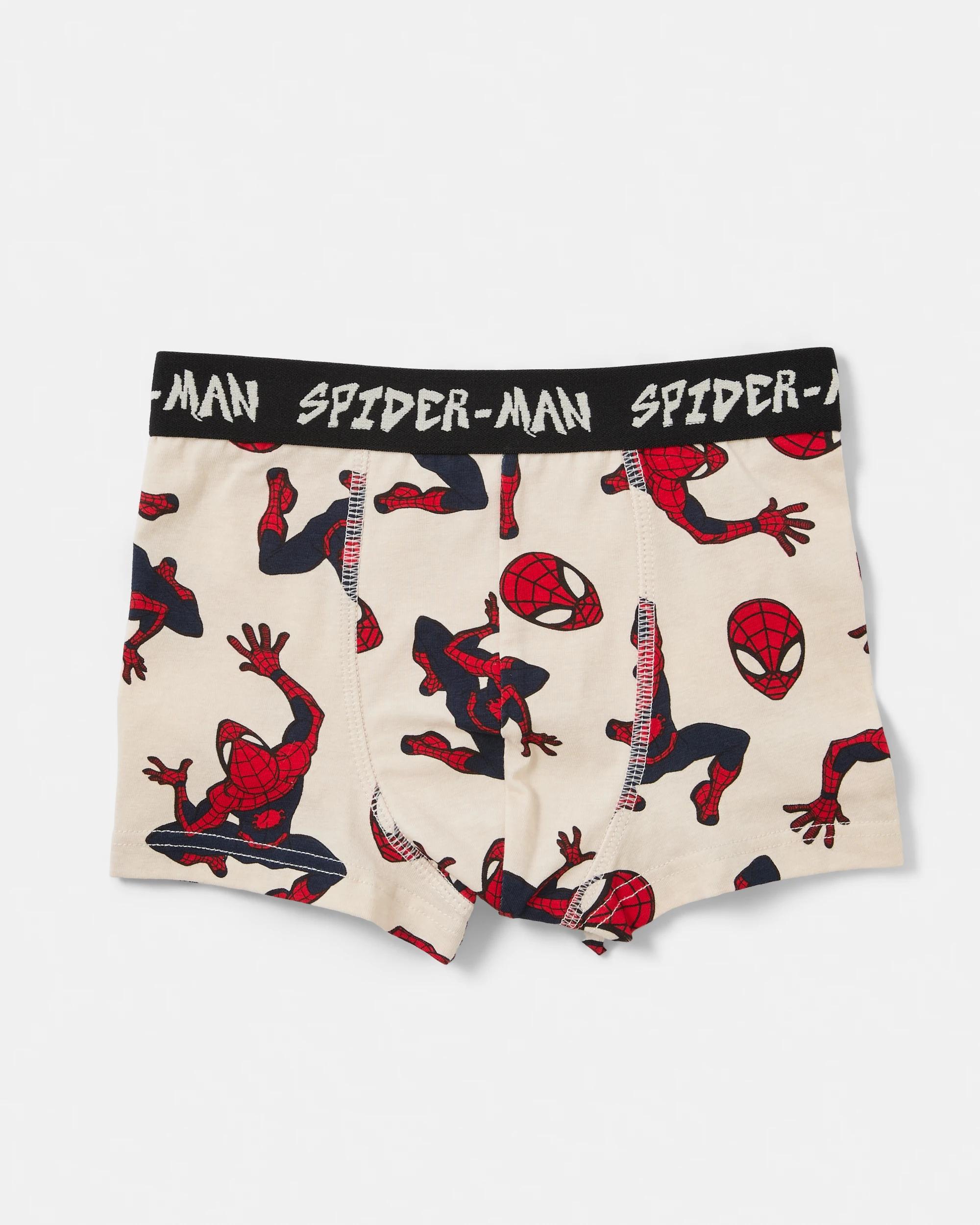3 3 Pack Spider-Man License Trunks Spiderman, 3 of 6