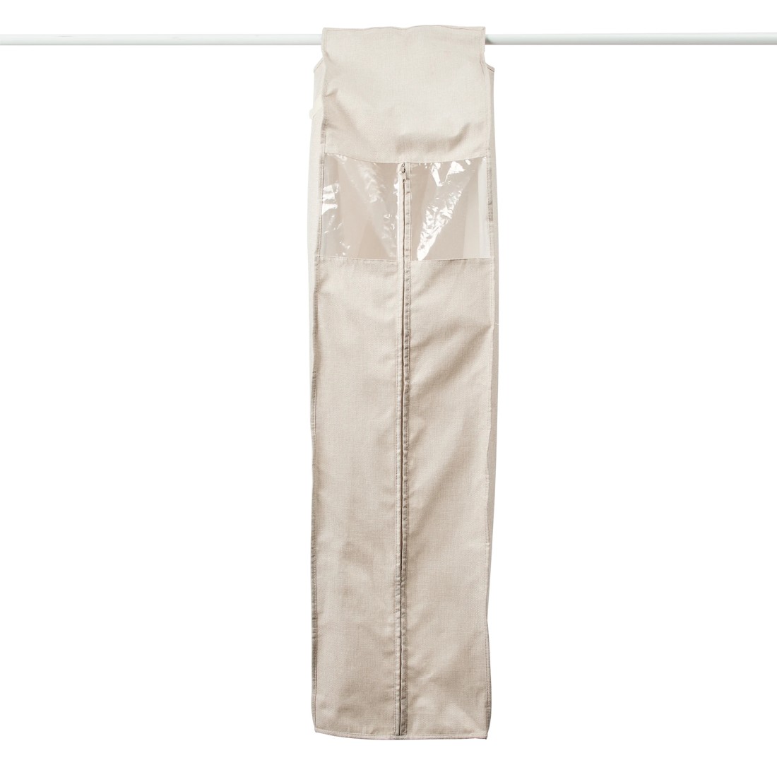 5 Linen Look Garment Bag with Window, 5 of 7