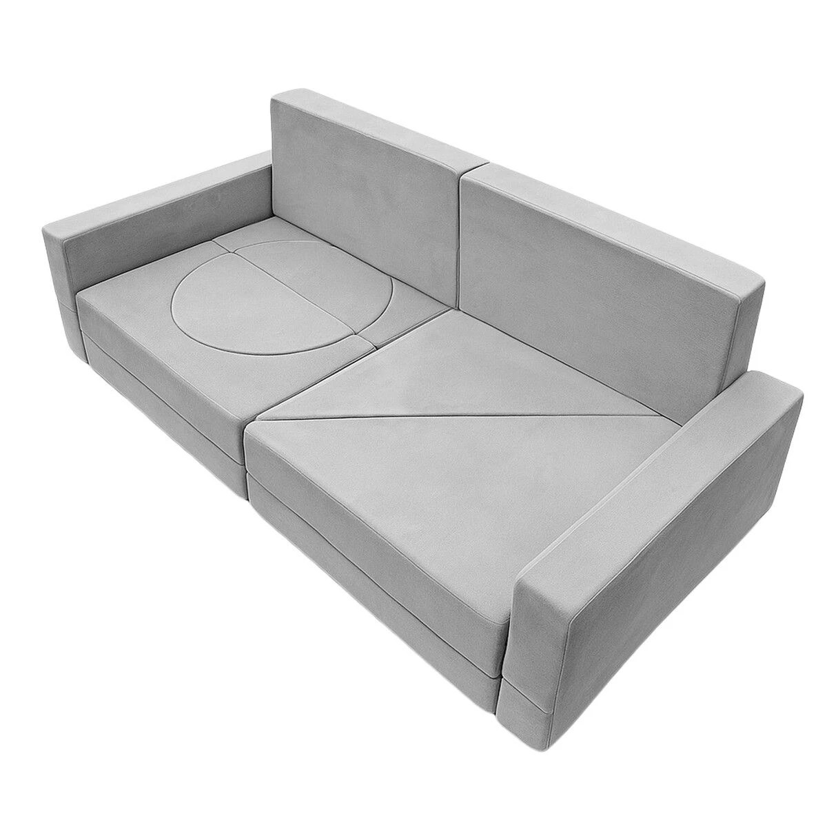 3 Ausway Kids Sofa Play Set Modular Couch 12Pcs, 3 of 7