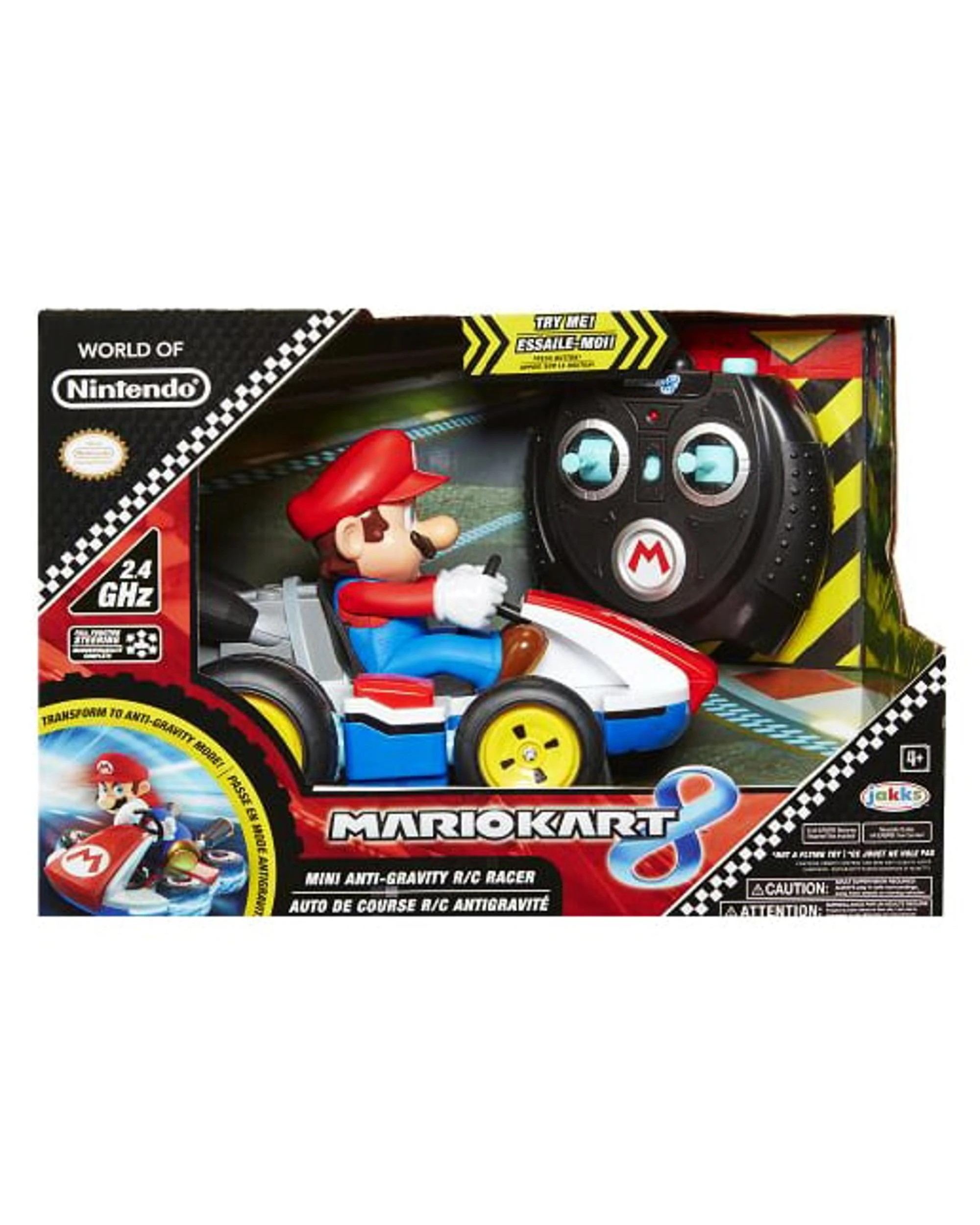 4 World of Nintendo Mario Kart 8 Mini Anti-Gravity R/C Racer, 4 of 5