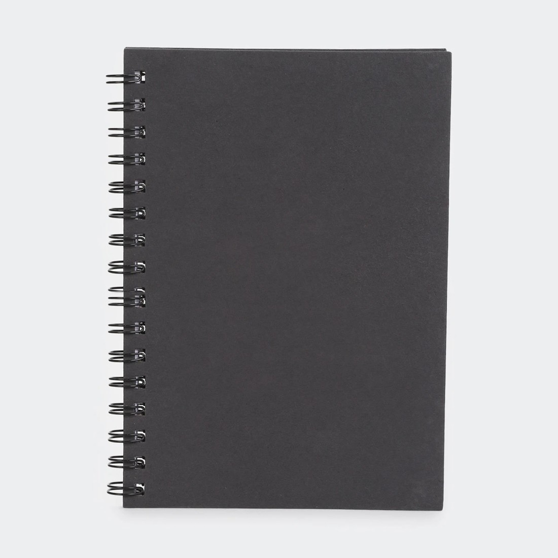 1 A5 Spiral Notebook - Black, 1 of 5