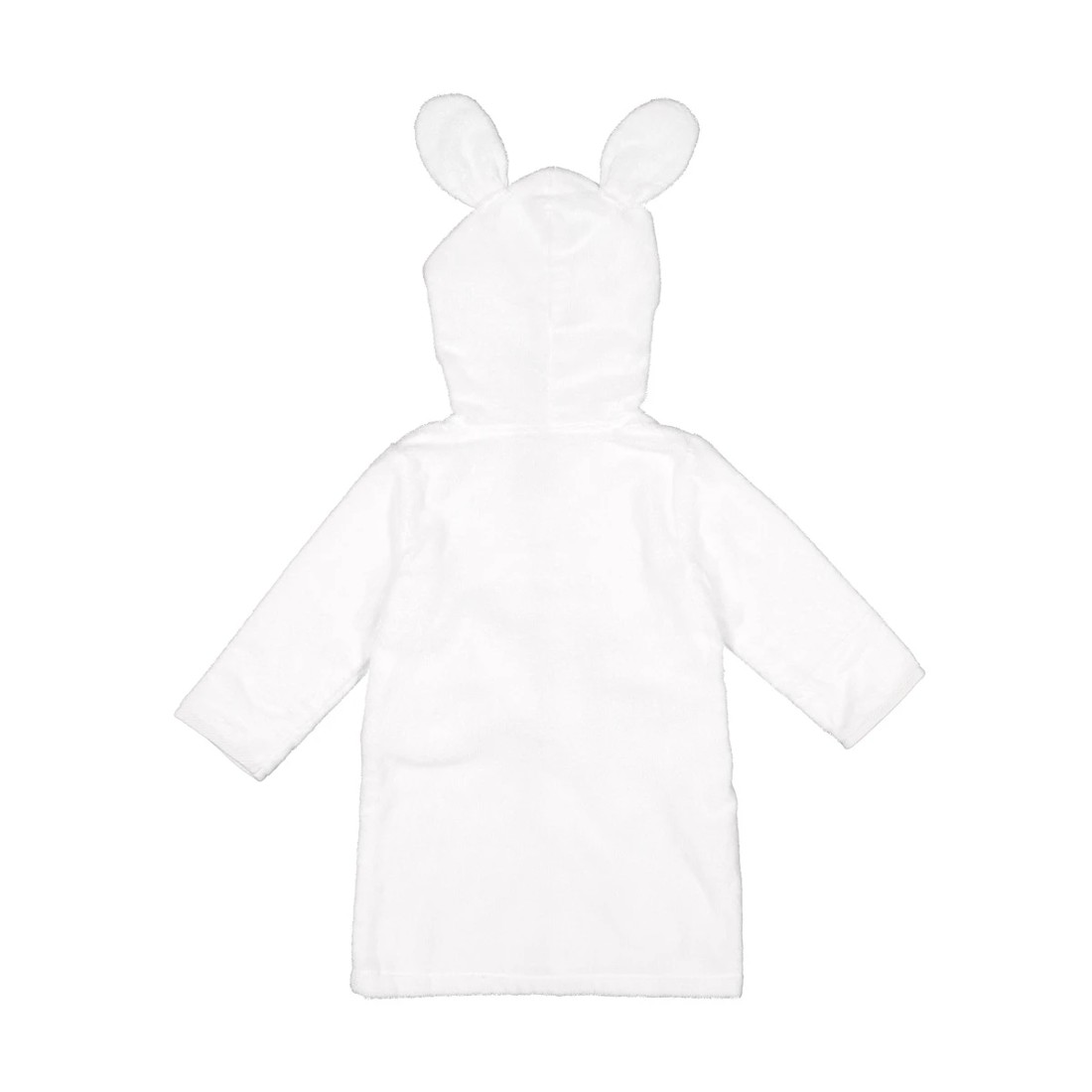 3 Cotton Hooded Bath Robe - Bunny, 3 of 5