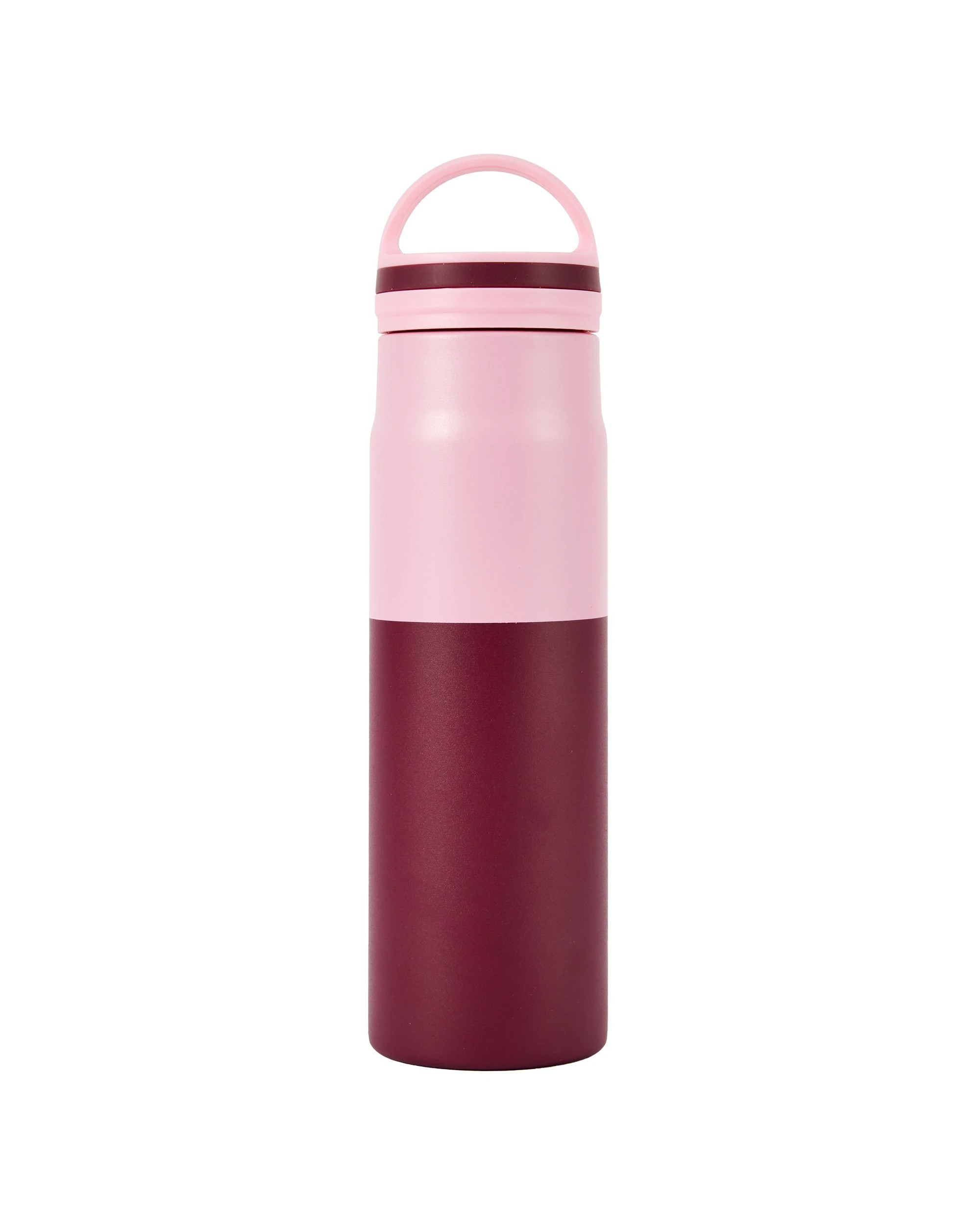 1 700ml Pink Stainless Steel Twist Top Drink Bottle, 1 of 6