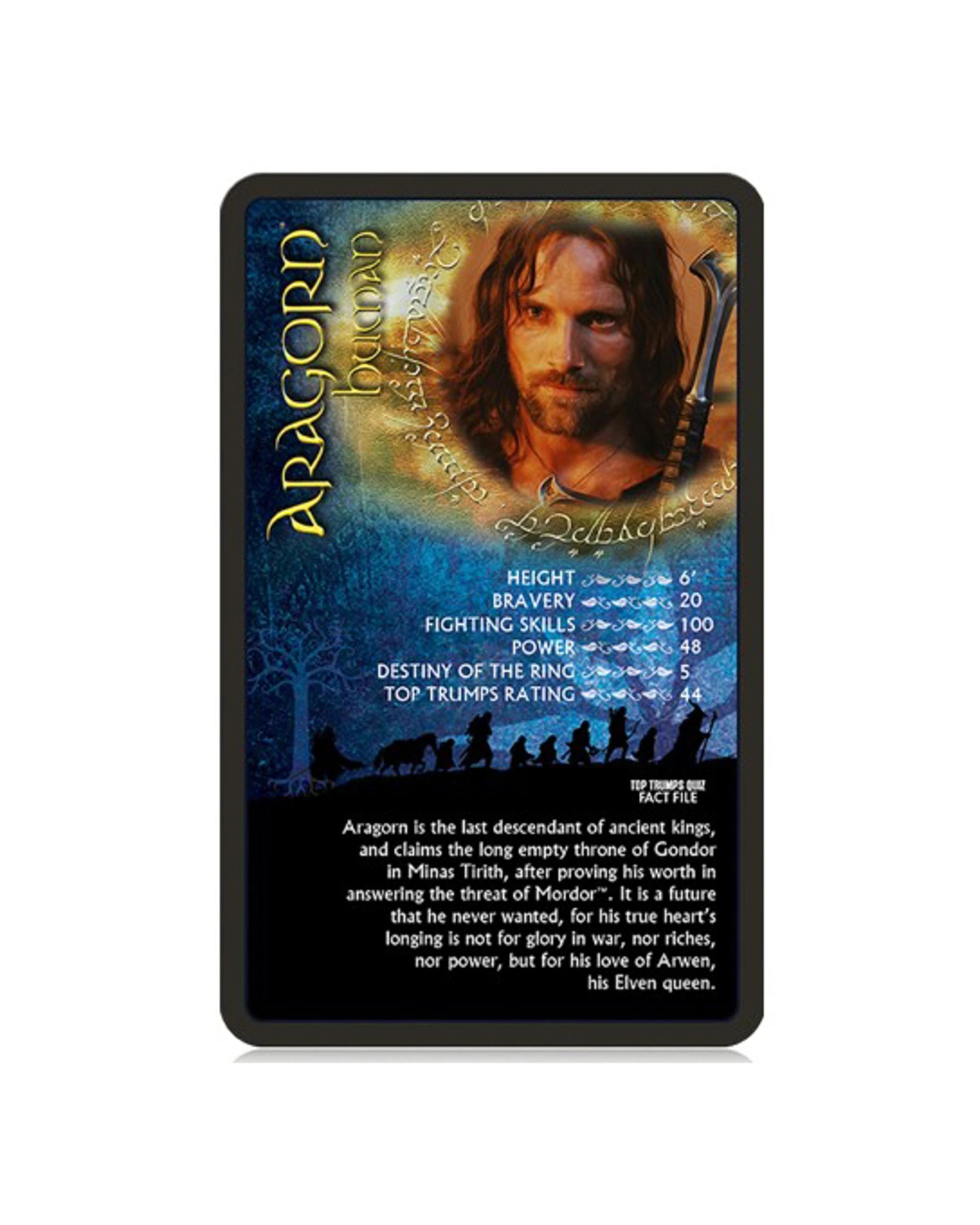 3 Top Trumps Lord of the Rings Limited Edition, 3 of 3