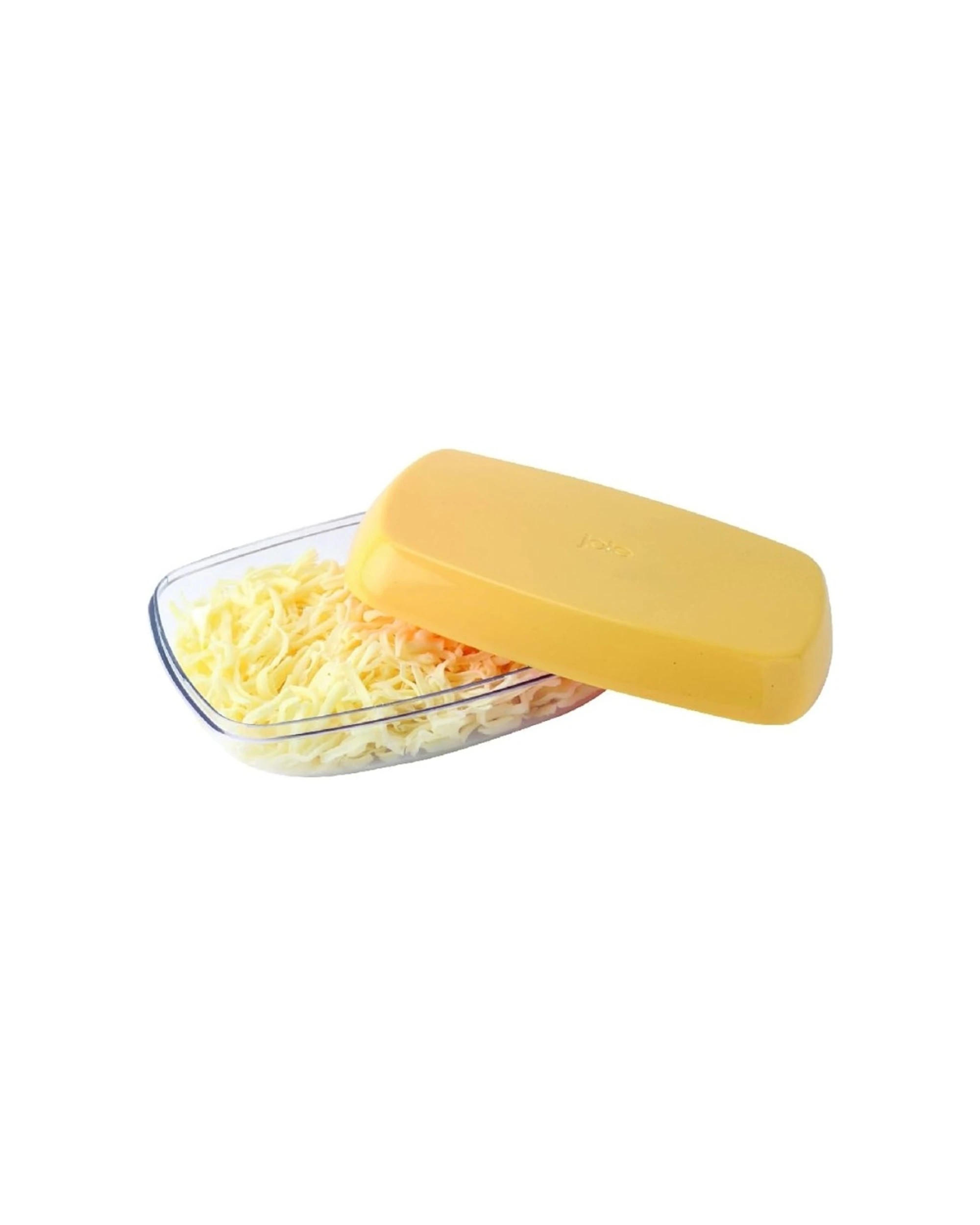 3 Joie Fresh Flip Cheese Pod Stackable Fridge Storage Container 18.5x12.5x5.8cm - Natural, 3 of 3