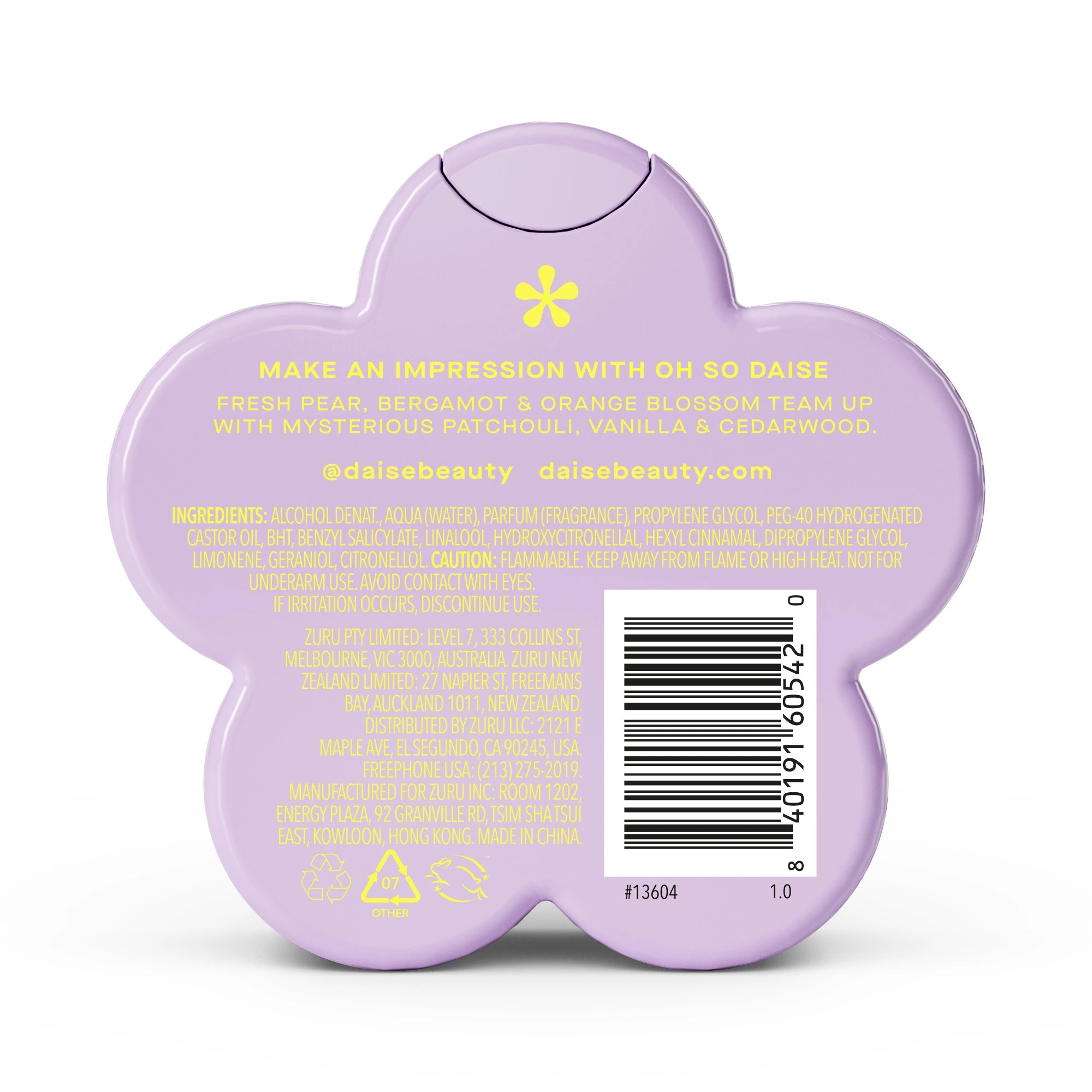 2 Daise Oh So Fragrance Body Mist 100ml - Pear and Patchouli, 2 of 10