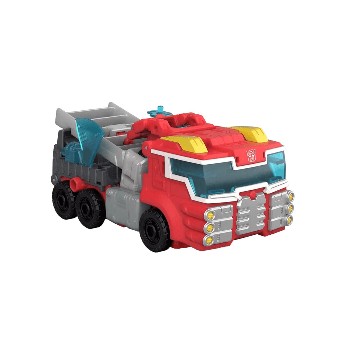 3 Hasbro Transformers Age of the Primes Voyager Class: Rescue Bot Heatwave Figure, 3 of 4