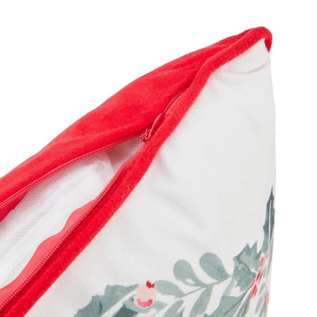 4 43cm Christmas Wreath Cushion, 4 of 4