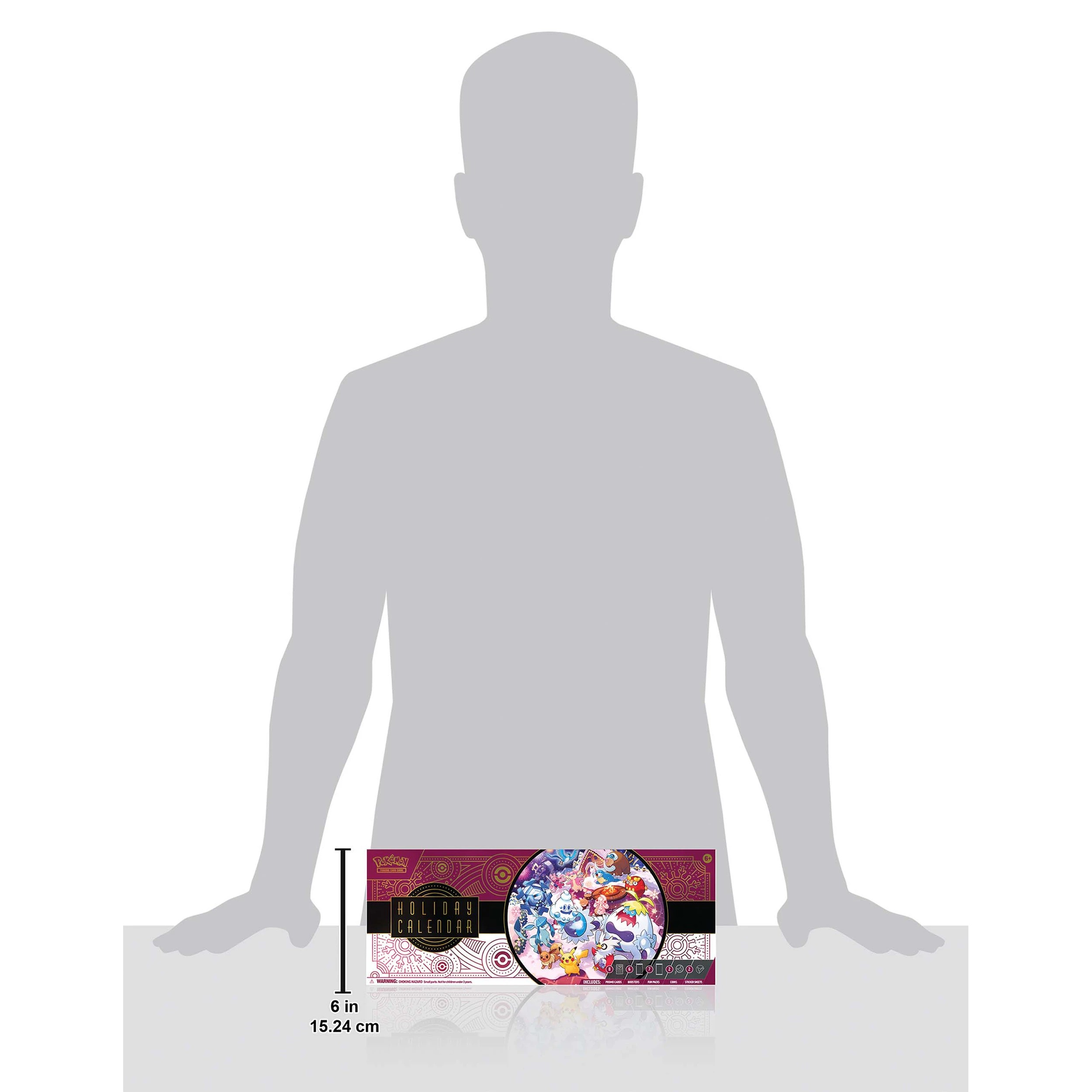 6 Pokemon Trading Card Game Holiday Calendar, 6 of 6