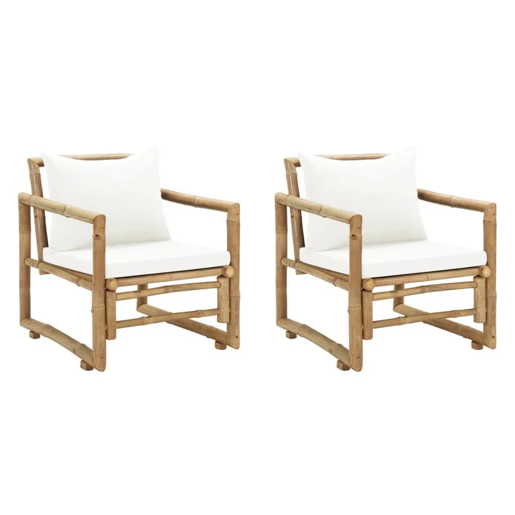 1 Vidaxl Outdoor Chair Bamboo Chair - Brown, 1 of 9