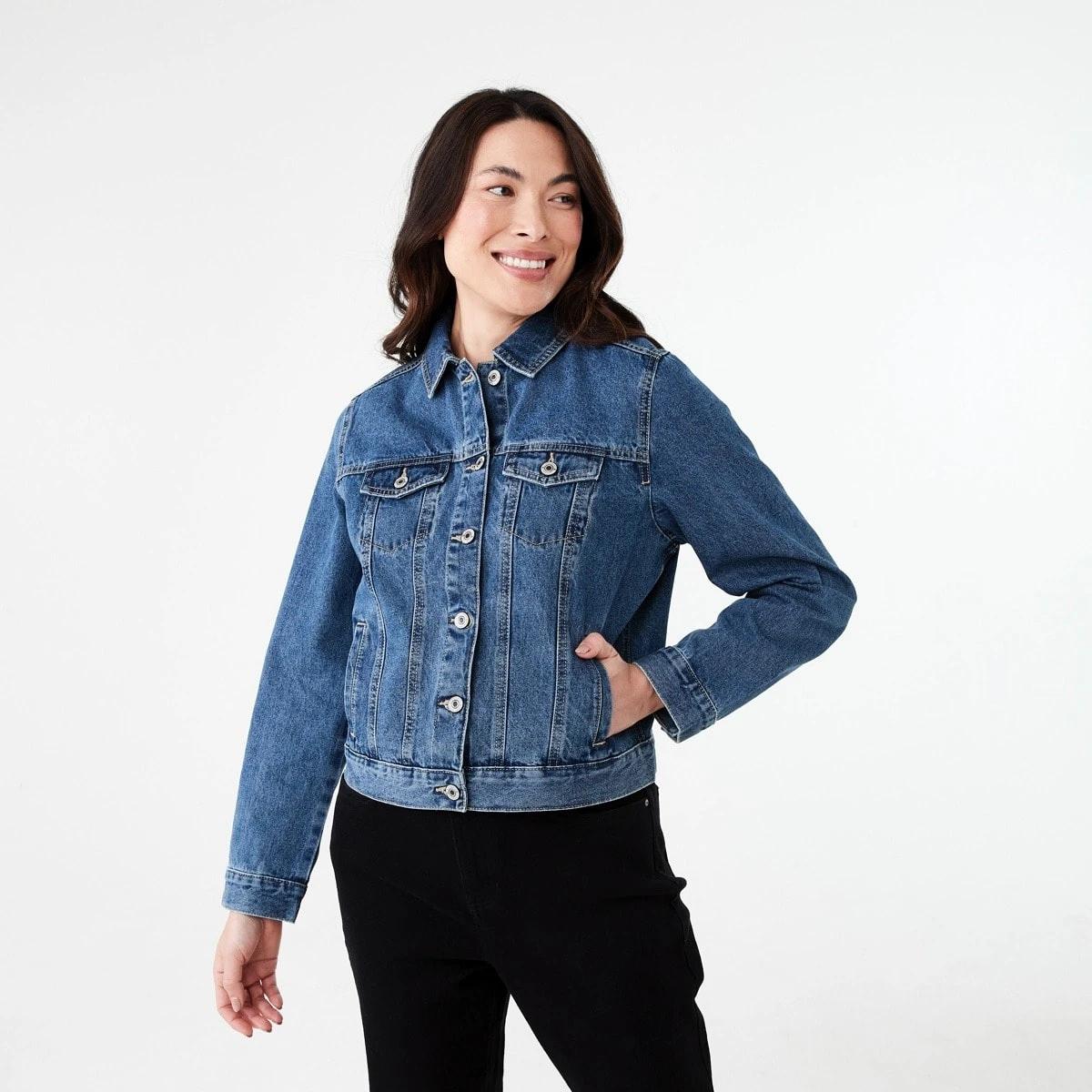 2 Denim Jacket Dark Wash, 2 of 7