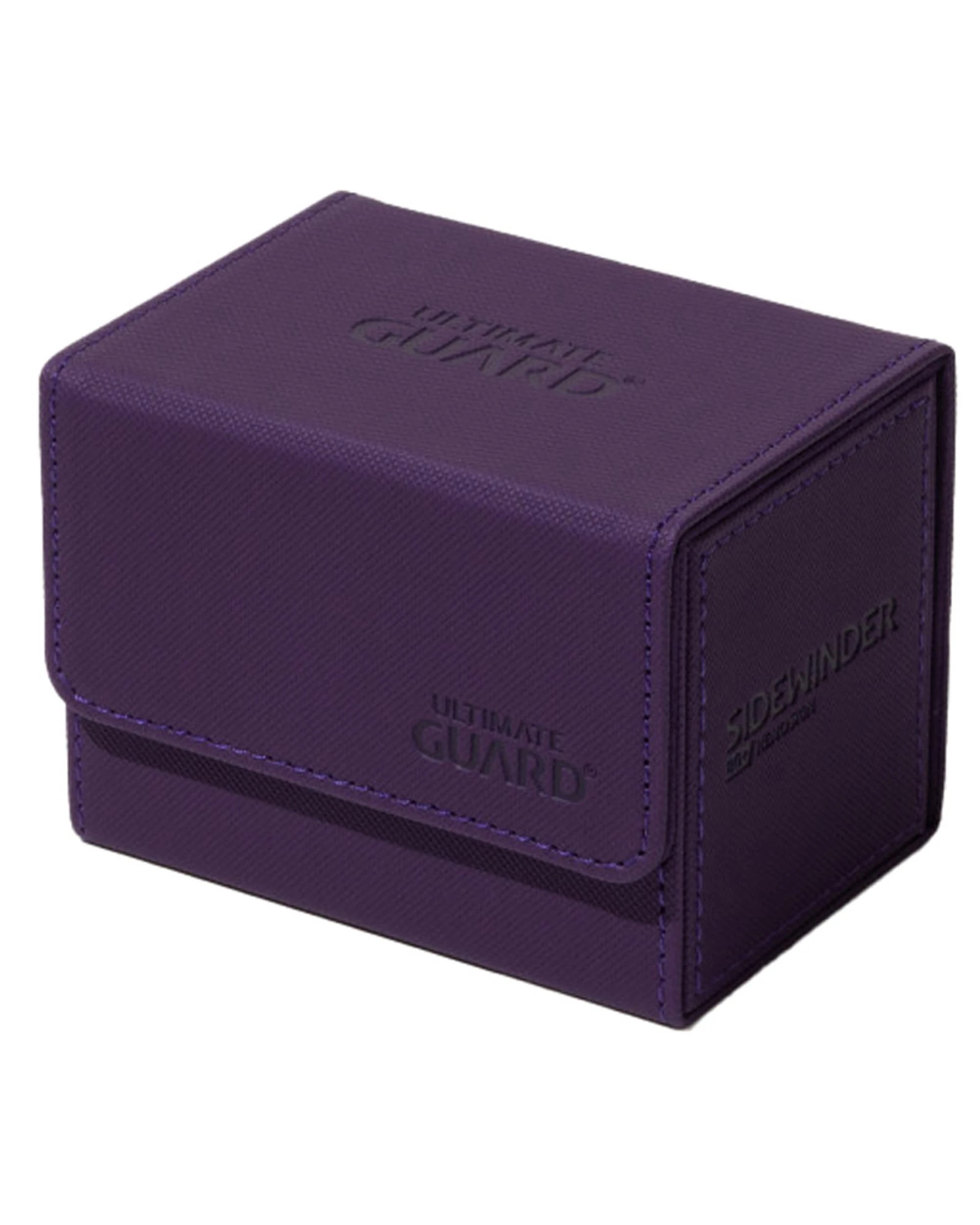 1 Ultimate Guard Sidewinder 80+ Xenoskin Monocolour Deck Box - Purple, 1 of 6