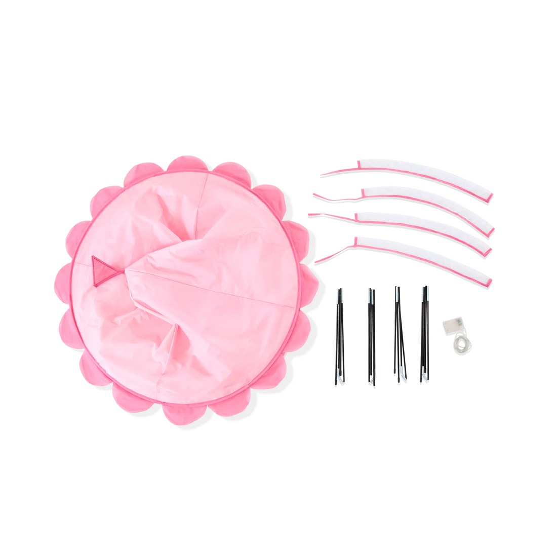 8 Light Up Play Tent - Pink, 8 of 10