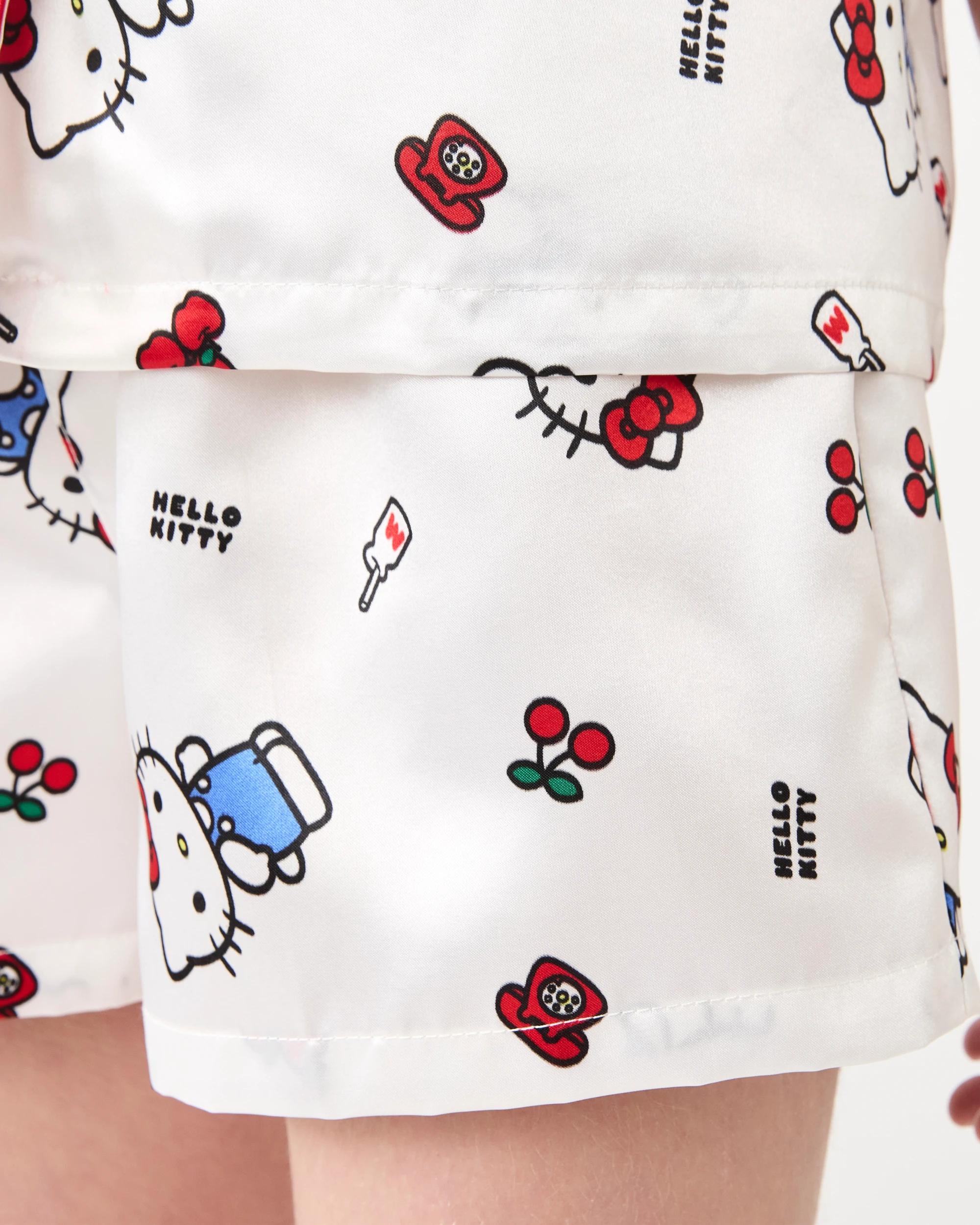 5 Hello Kitty License Satin Pyjama Set H Kitty, 5 of 8
