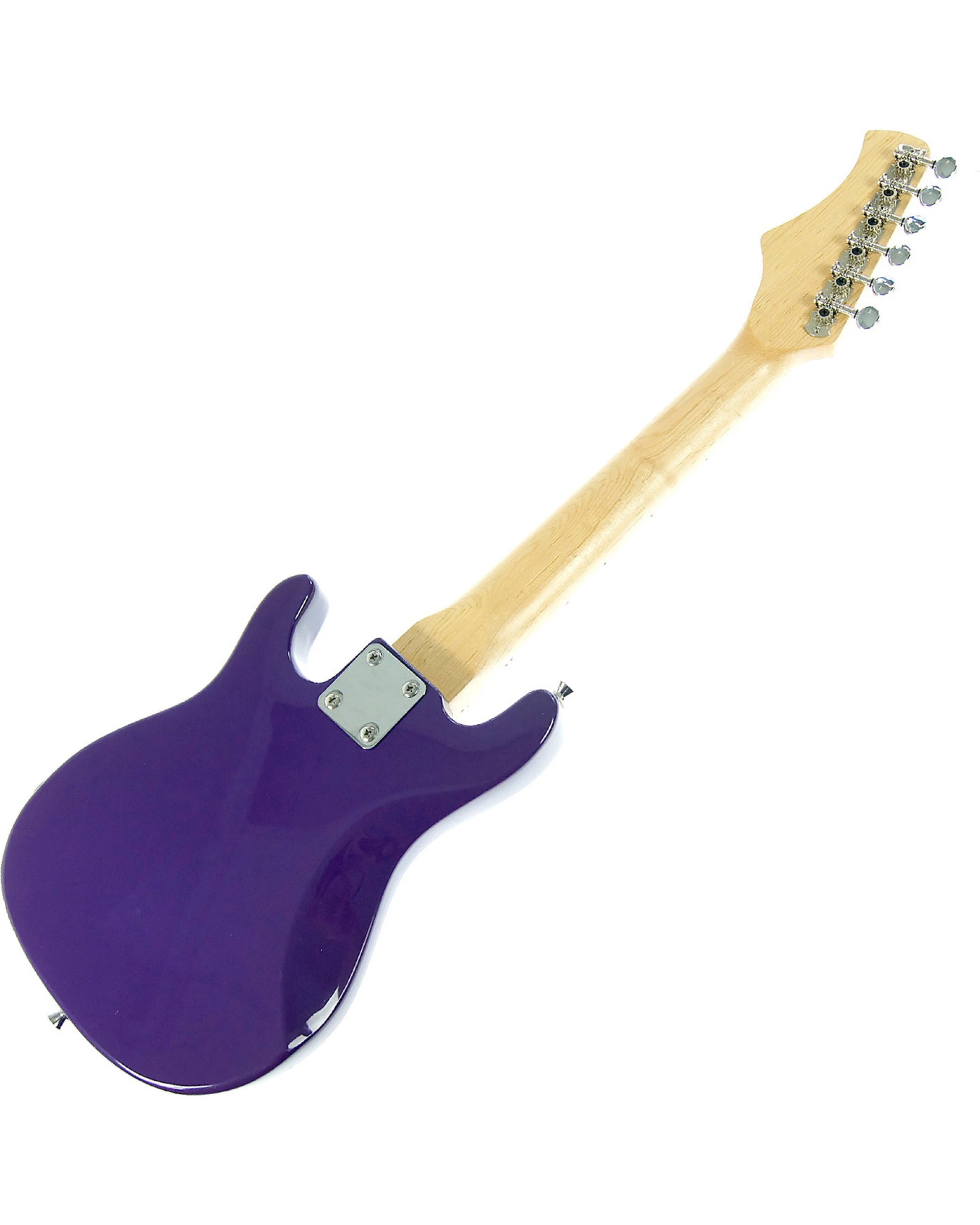 4 Karrera Kids Electric Guitar Ideal Childrens Gift Sunburst Junior Strings Musical Instrument - Purple, 4 of 7