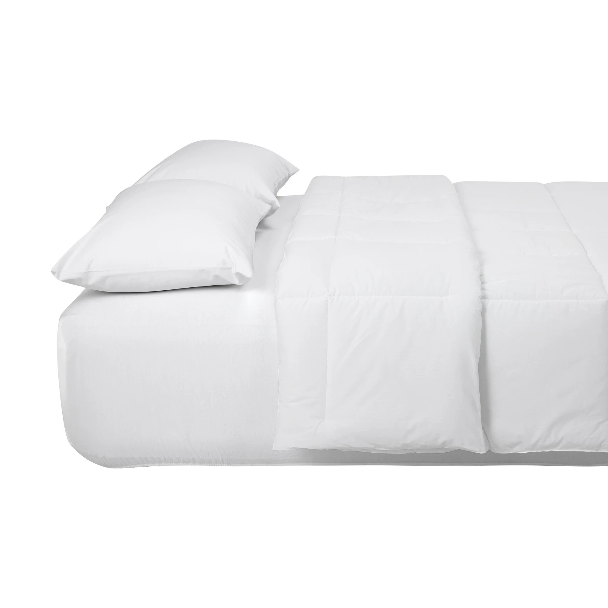 4 Winter High Warmth Quilt - Queen Bed, White, 4 of 4