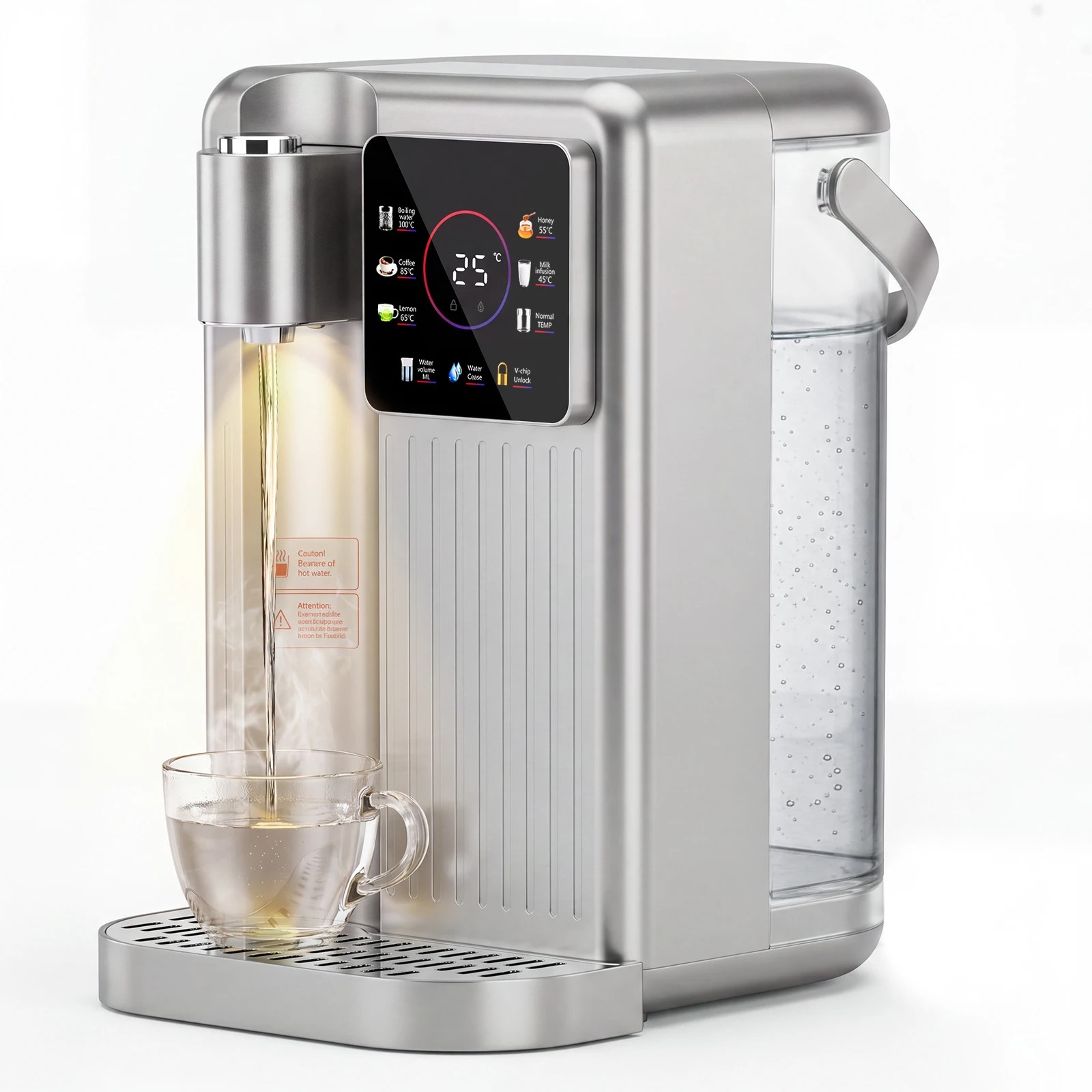 1 Yopower Instant Hot Water Dispenser 3.5L - Grey, 1 of 4