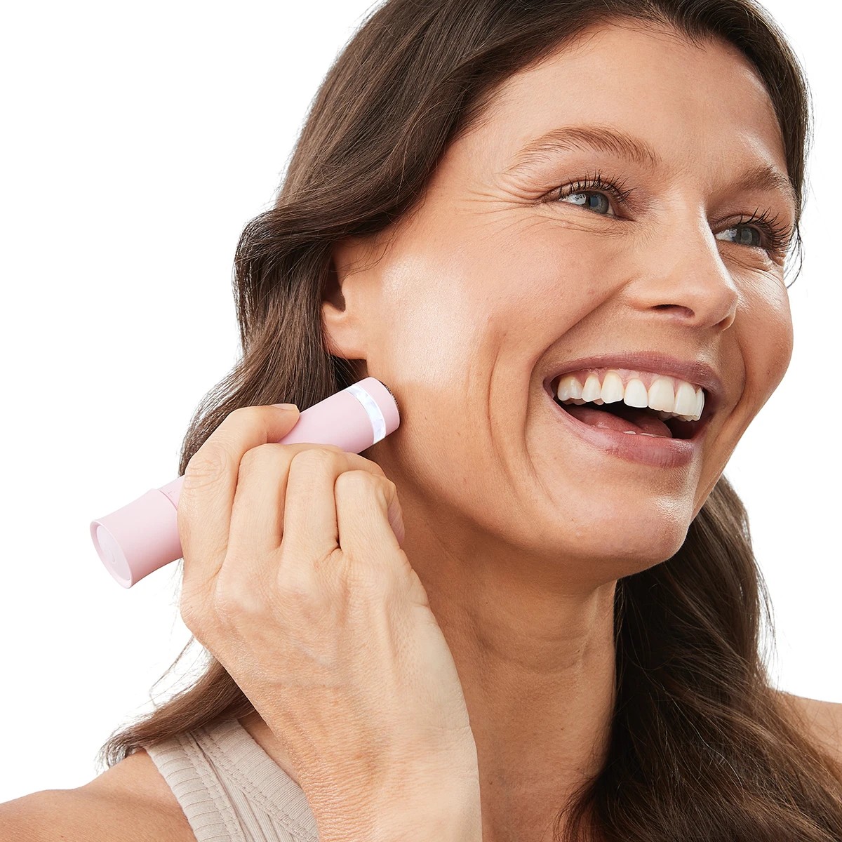 2 Mini Facial Hair Trimmer - Pink, 2 of 9