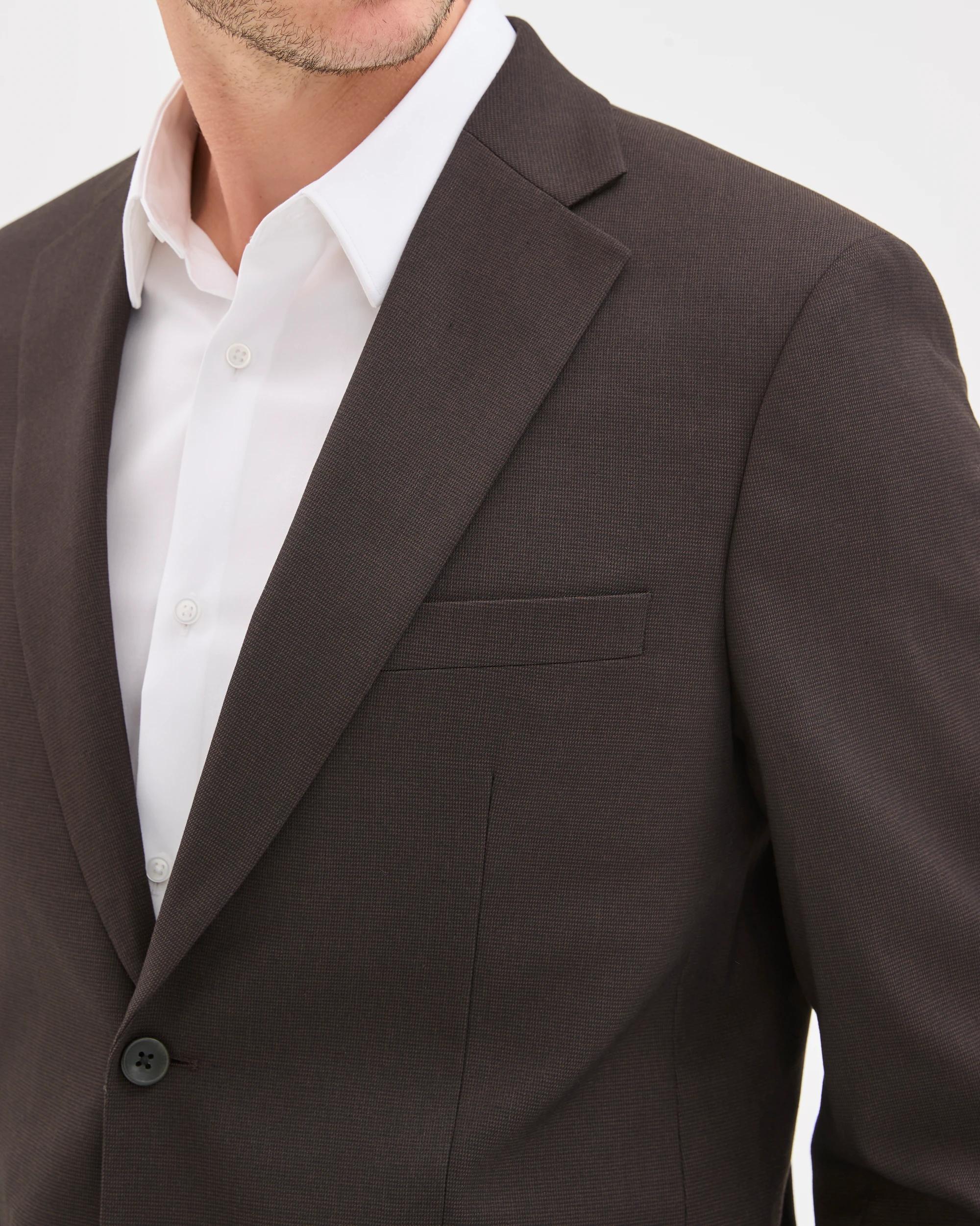 5 Preview Fashion Suit Jacket CHOCOLATE, 5 of 7