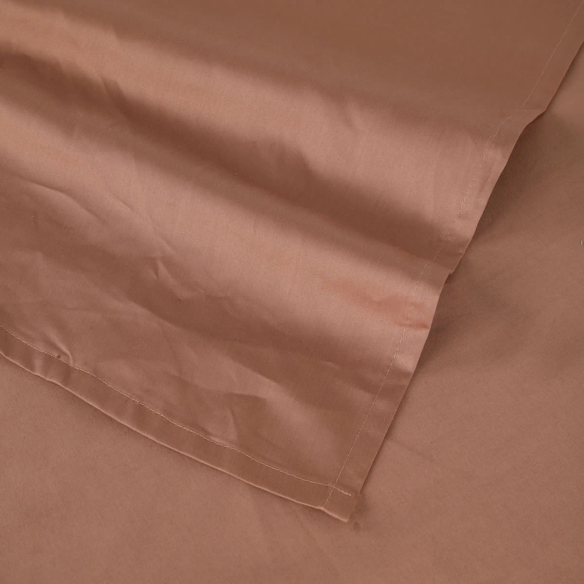 4 500 Thread Count Cotton Sheet Set - Queen Bed, Tan, 4 of 6