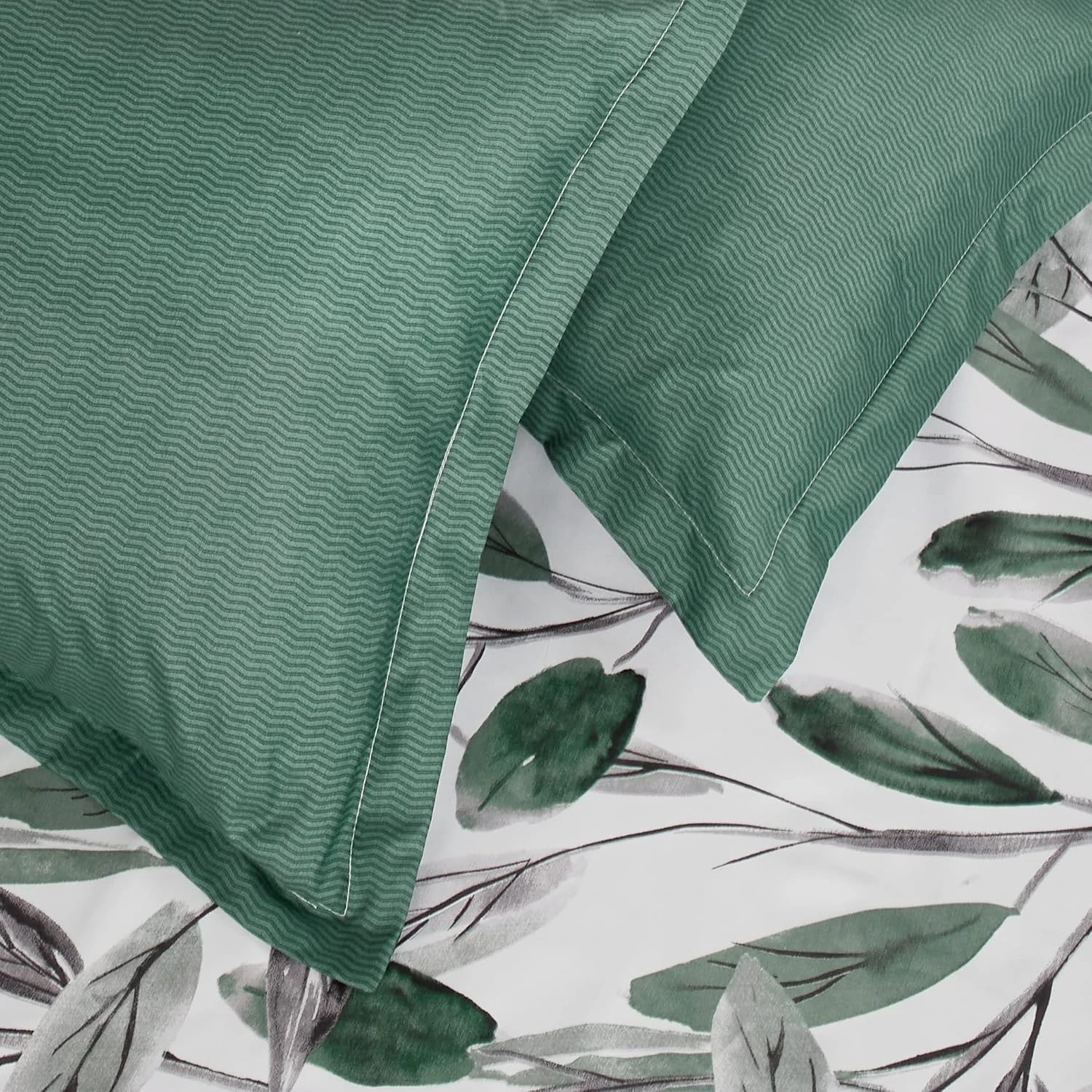 6 CleverPolly Printed Microfibre Reversible Quilt Cover Set - Sally - Super King Bed, 6 of 7