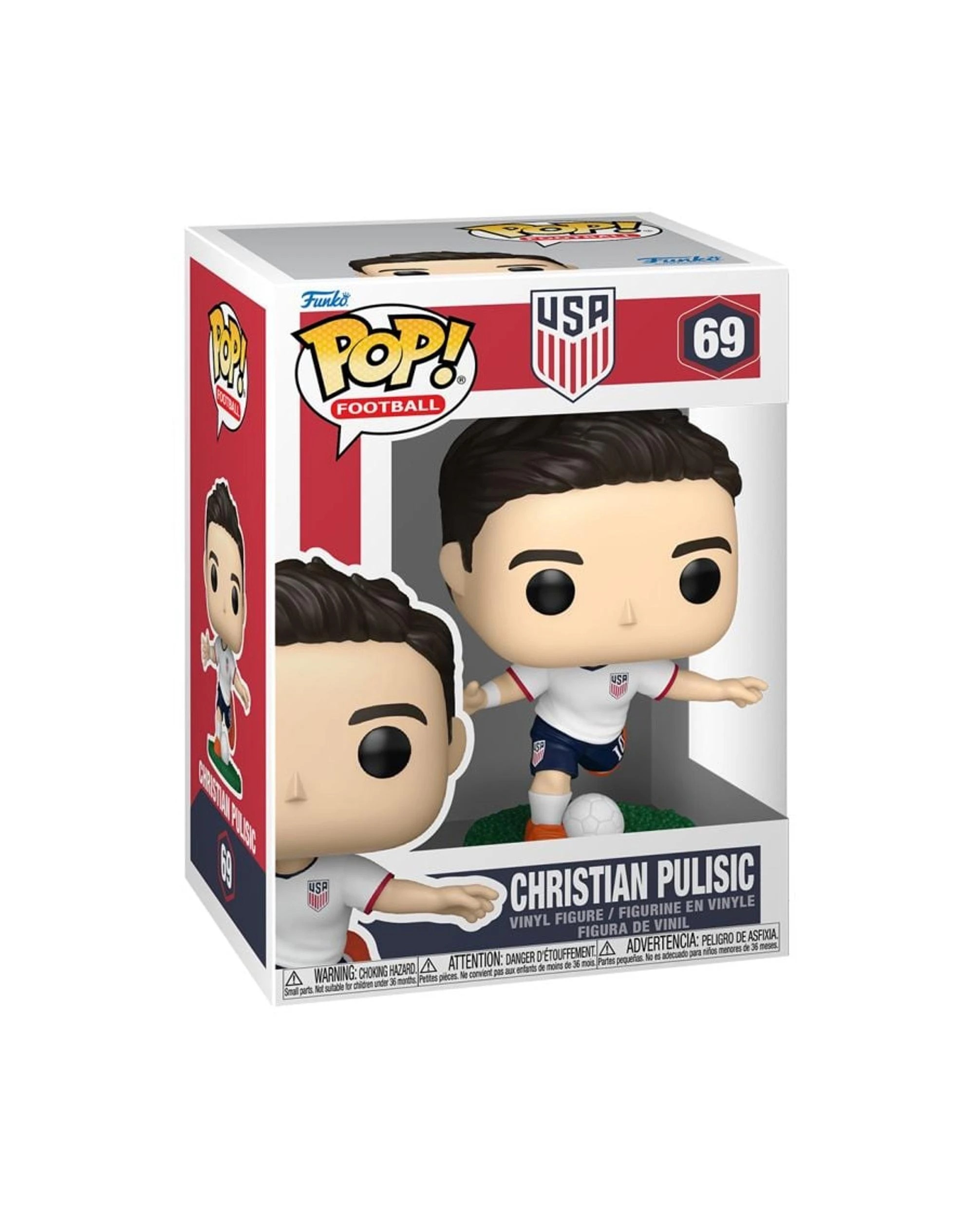 2 Football USA Christian Pulisic Funko POP! Vinyl, 2 of 2