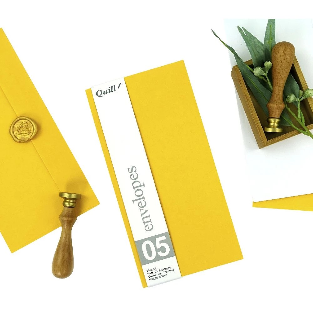 5 Quill DL Envelopes Sunshine 25 Pack, 5 of 6