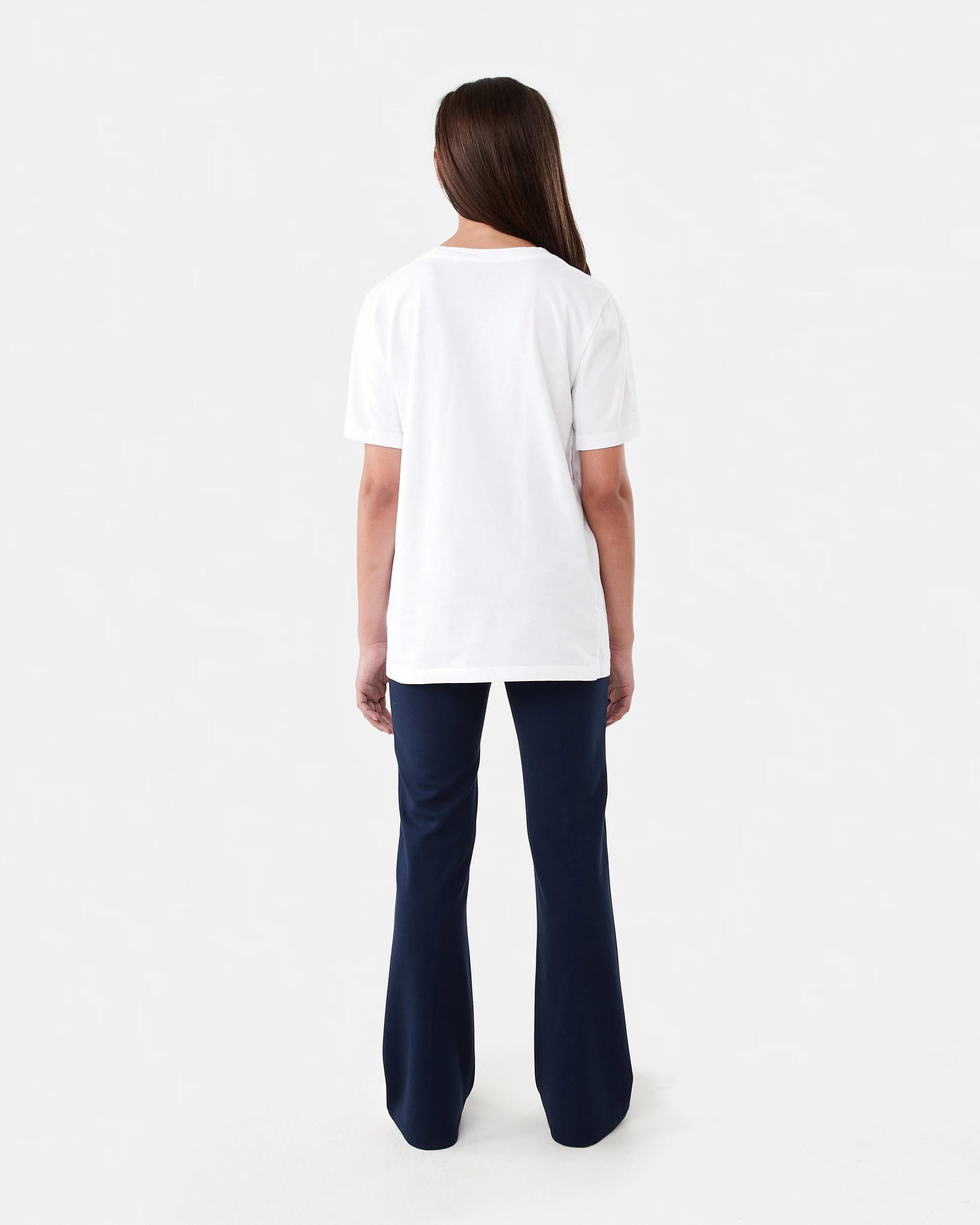 6 Ponte Flare Leggings Dress Navy, 6 of 6