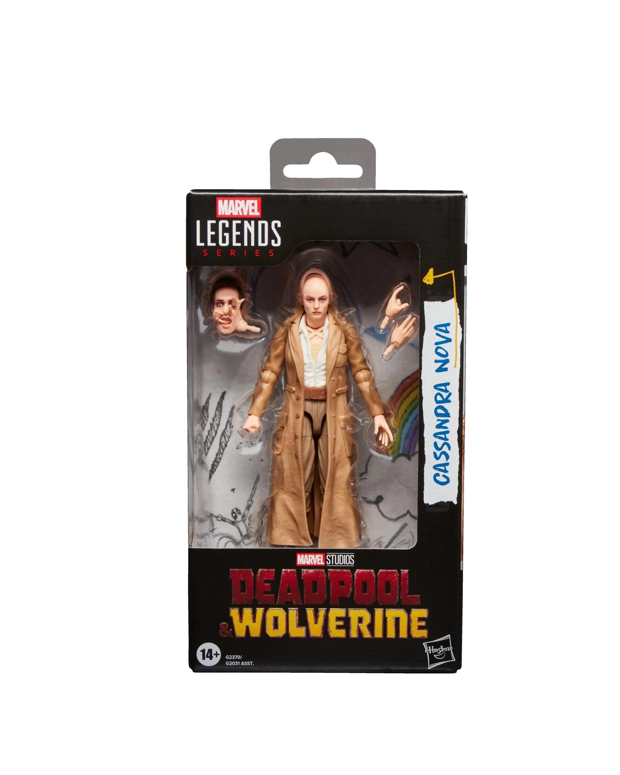 1 Marvel Legends Series Deadpool and Wolverine Cassandra Nova Action Figure, 1 of 10