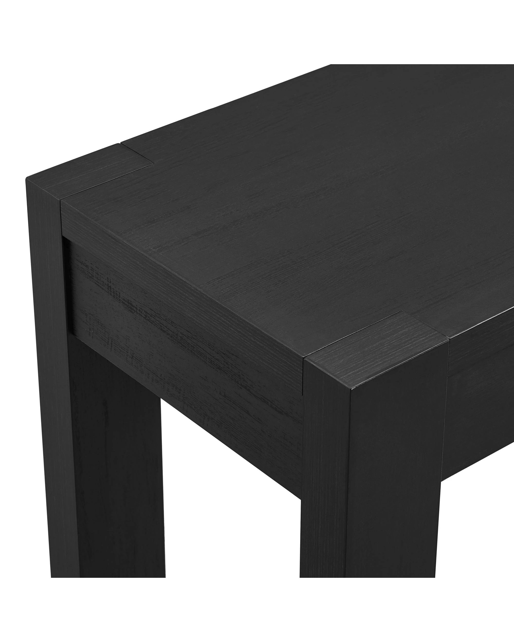 6 Kodu 140cm Console Hallway Entryway Table - Black, 6 of 9