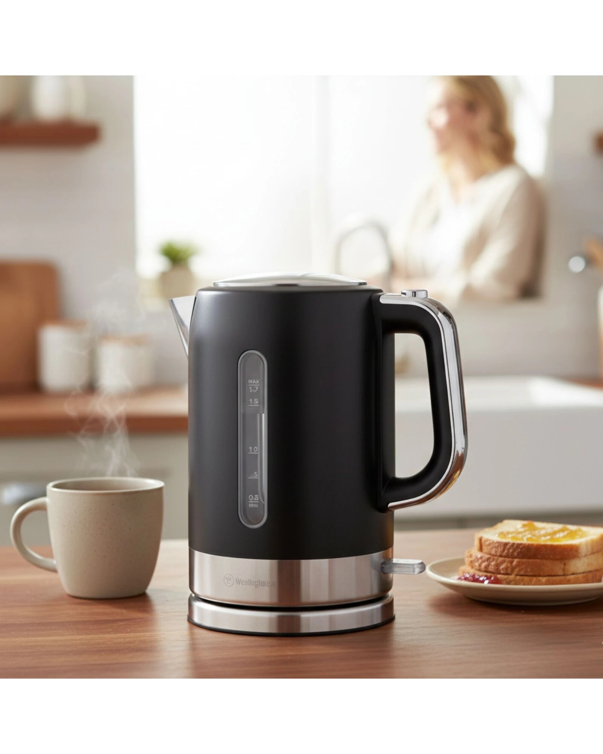 2 Westinghouse 1.7L Deluxe Electric Kettle with Automatic Shut-Off, 2 of 2